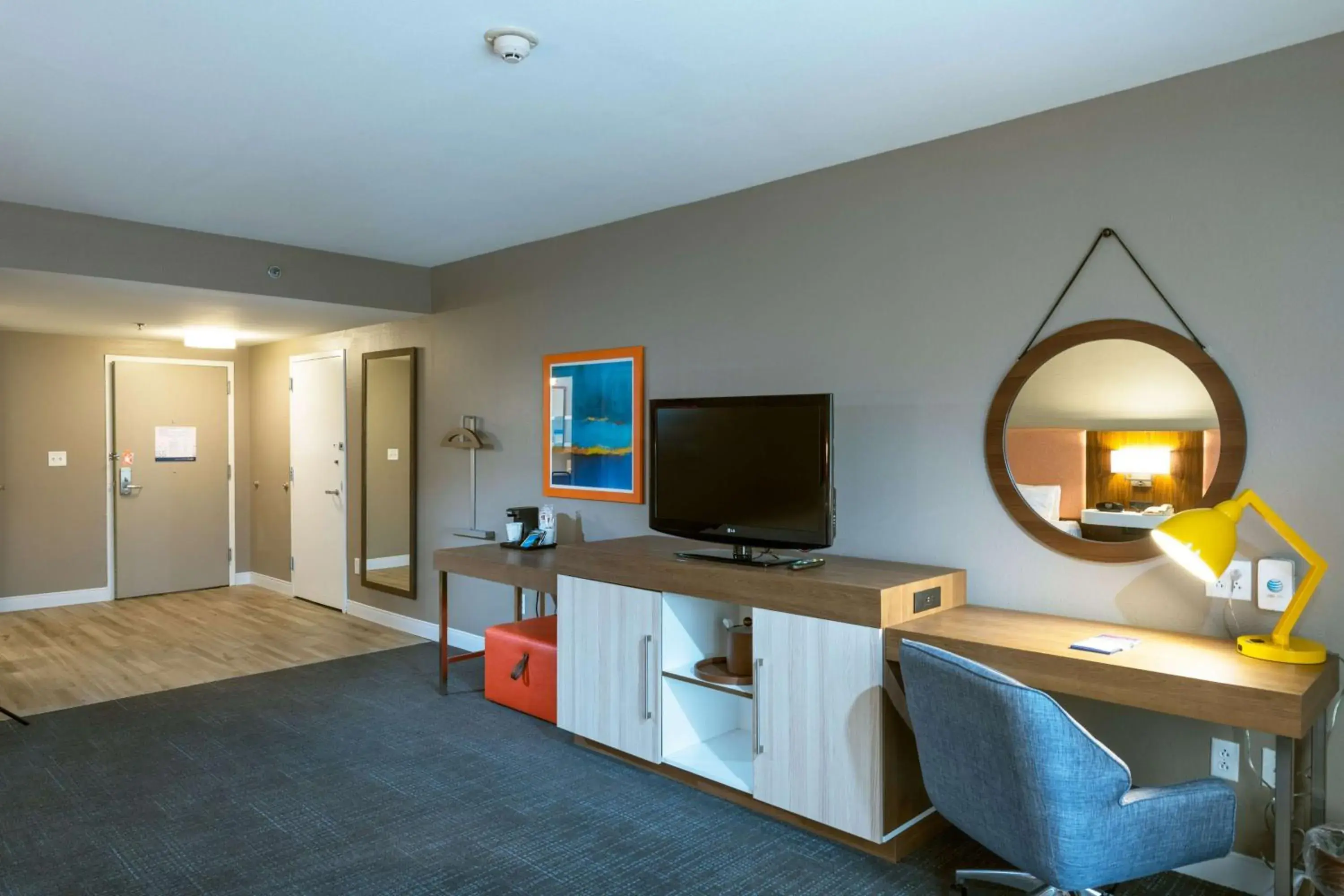 Bedroom in Hampton Inn and Suites Jamestown Bedroom in Hampton Inn and Suites Jamestown