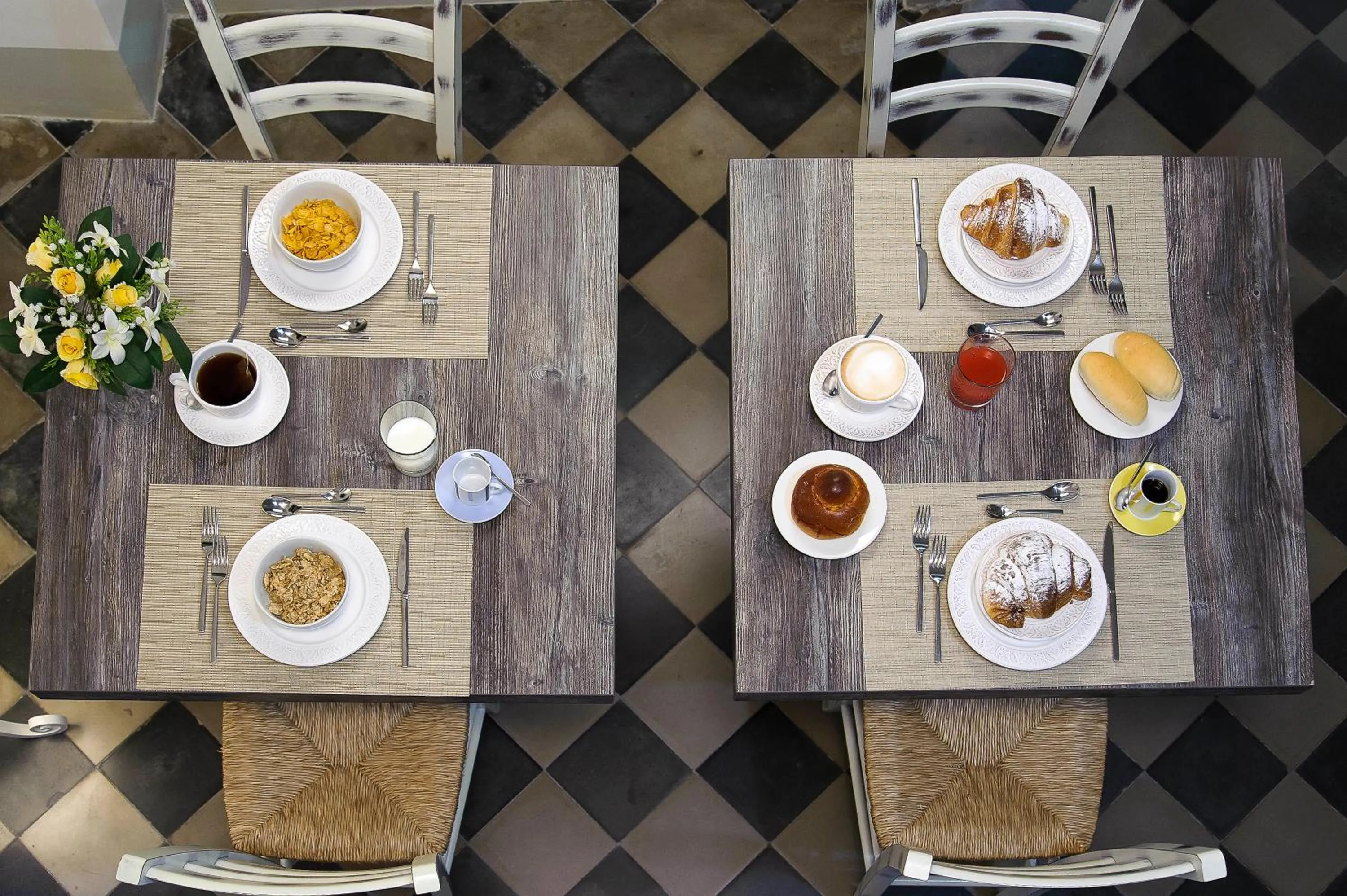 Italian breakfast in Xenía B&B