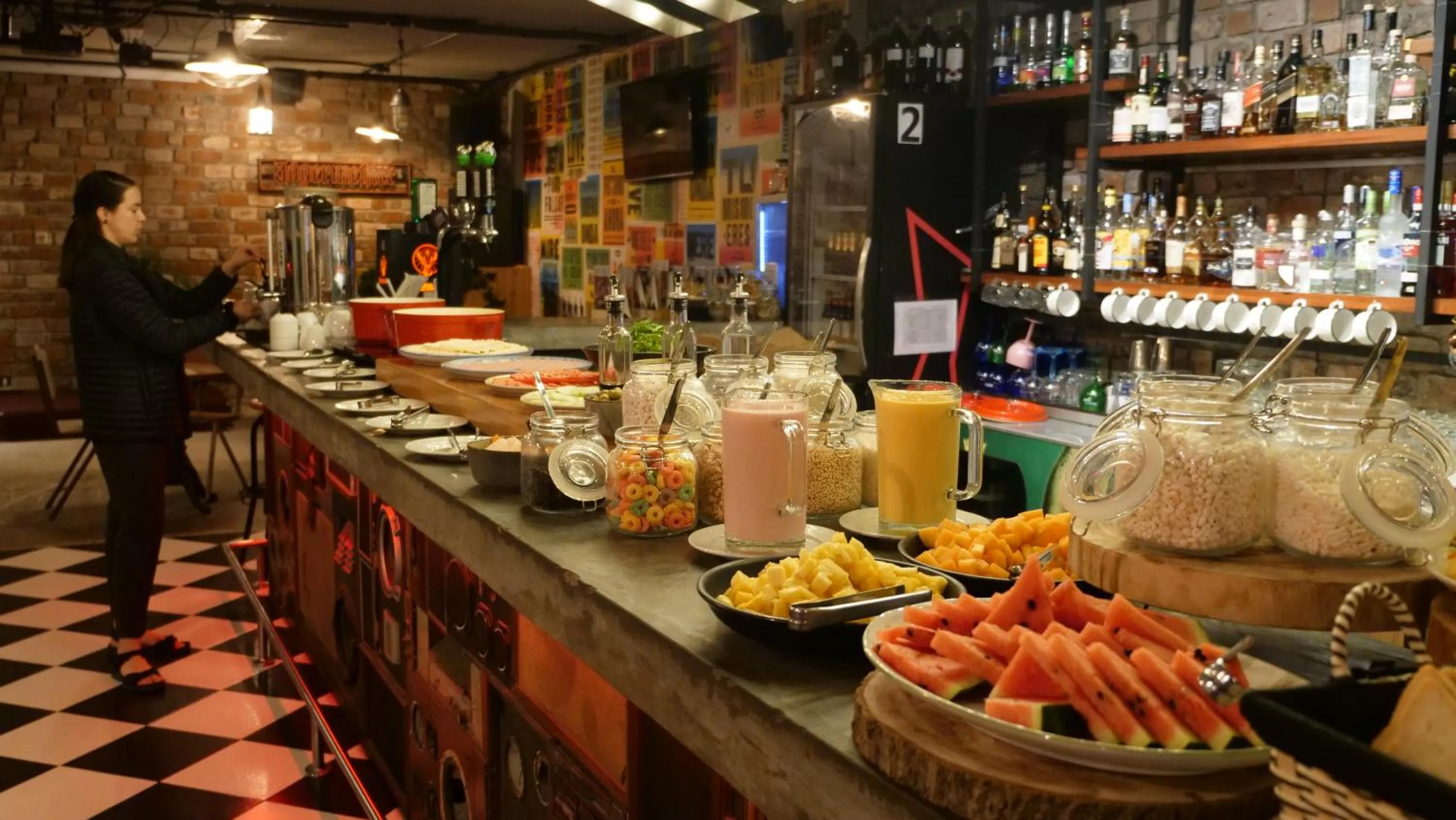 Buffet breakfast in NAIA Miraflores Lima