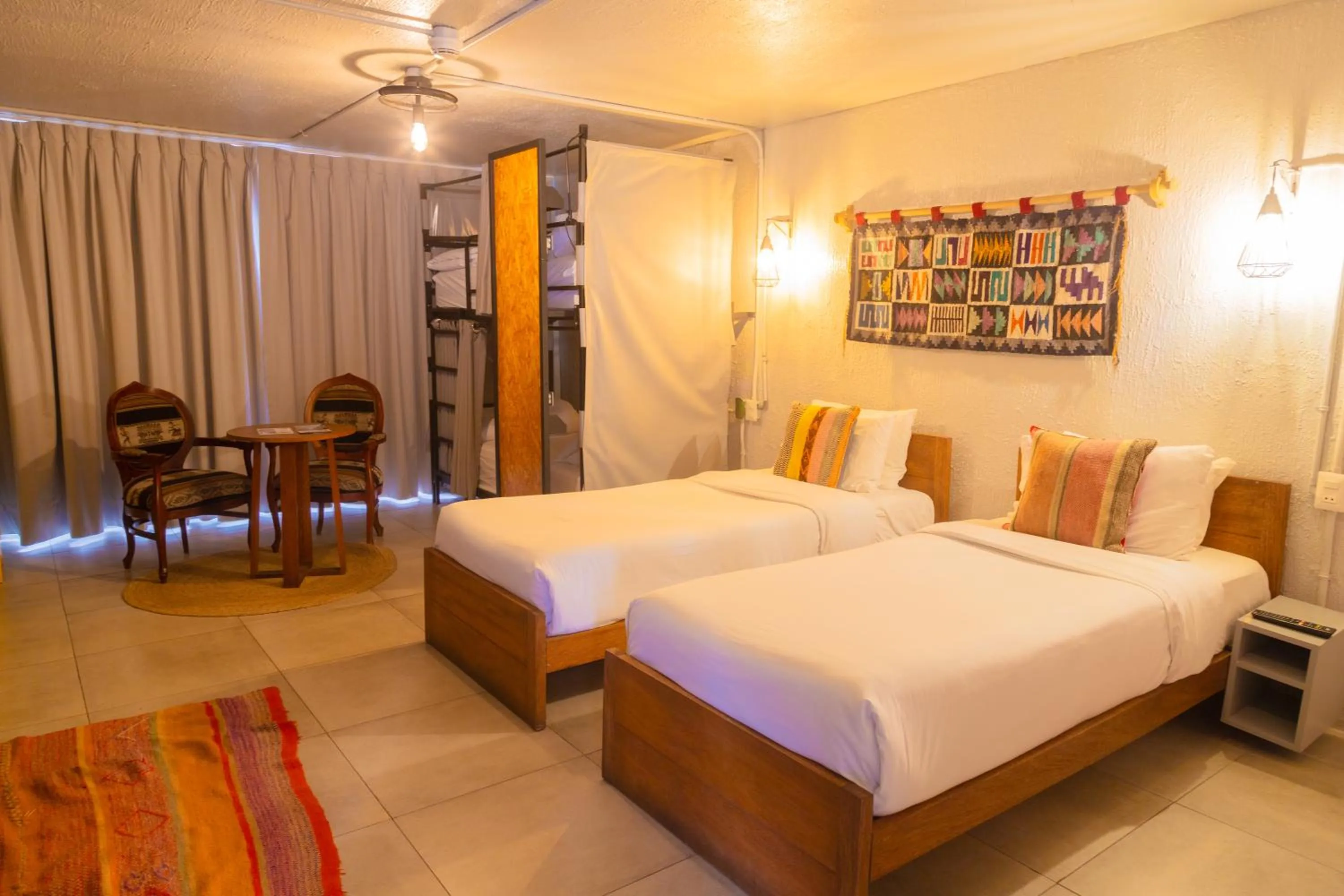 Photo of the whole room, Bed in NAIA Miraflores Lima