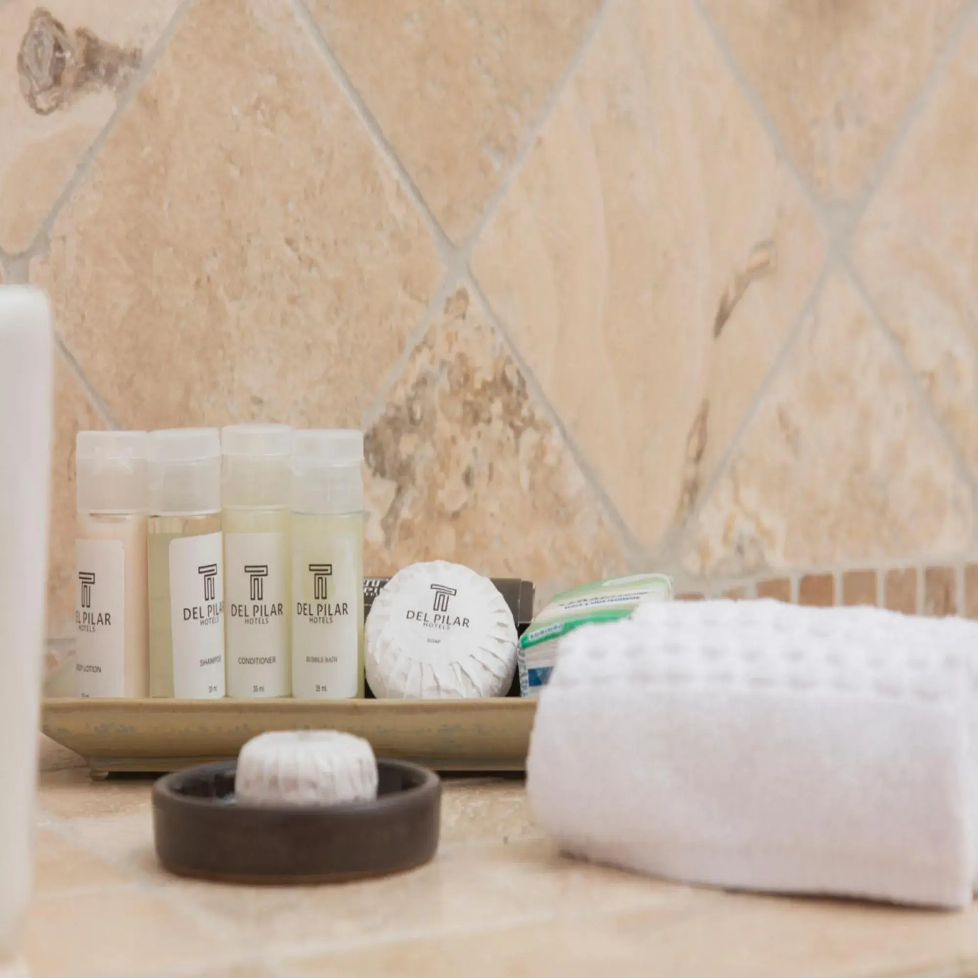 Bathroom in Del Pilar Miraflores Hotel Bathroom in Del Pilar Miraflores Hotel