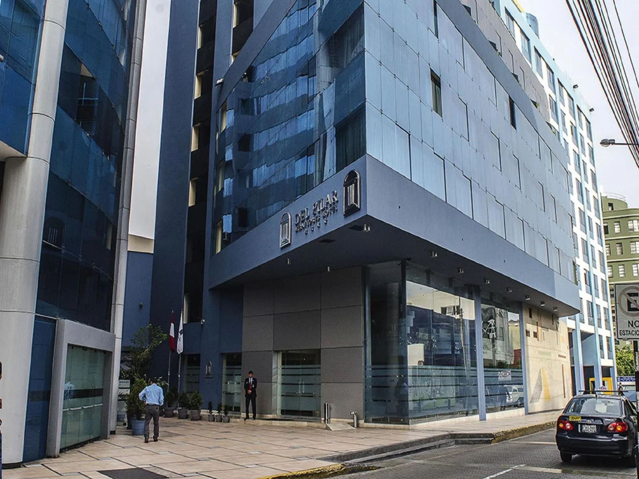 Facade/entrance in Del Pilar Miraflores Hotel