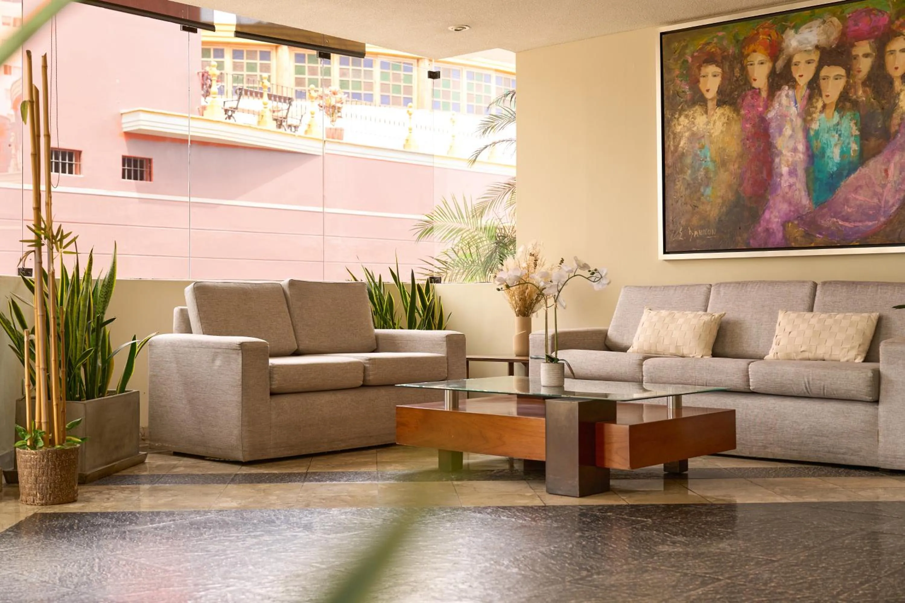 Lobby or reception in Hotel Park Suites