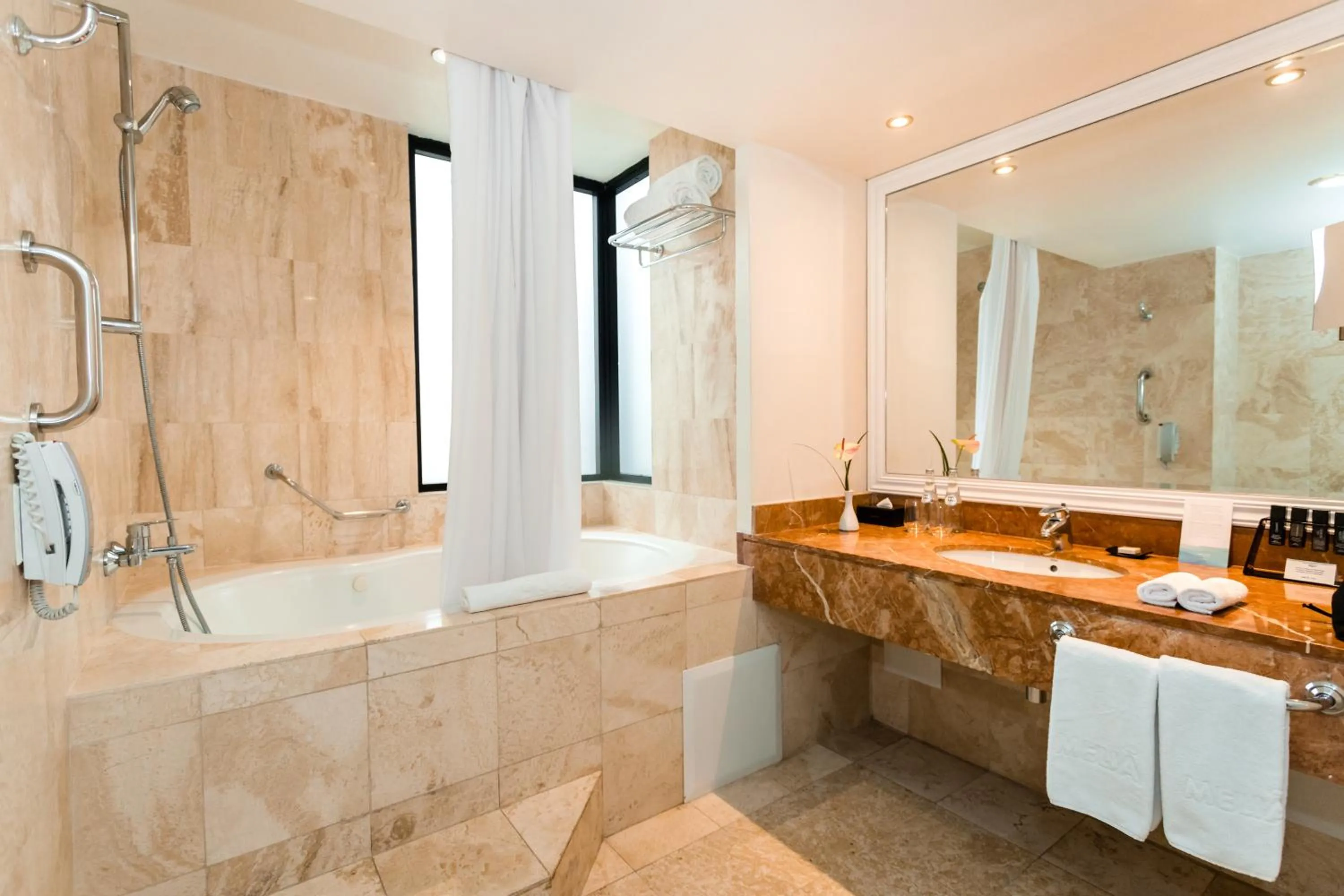 Shower in Hotel Melia Lima