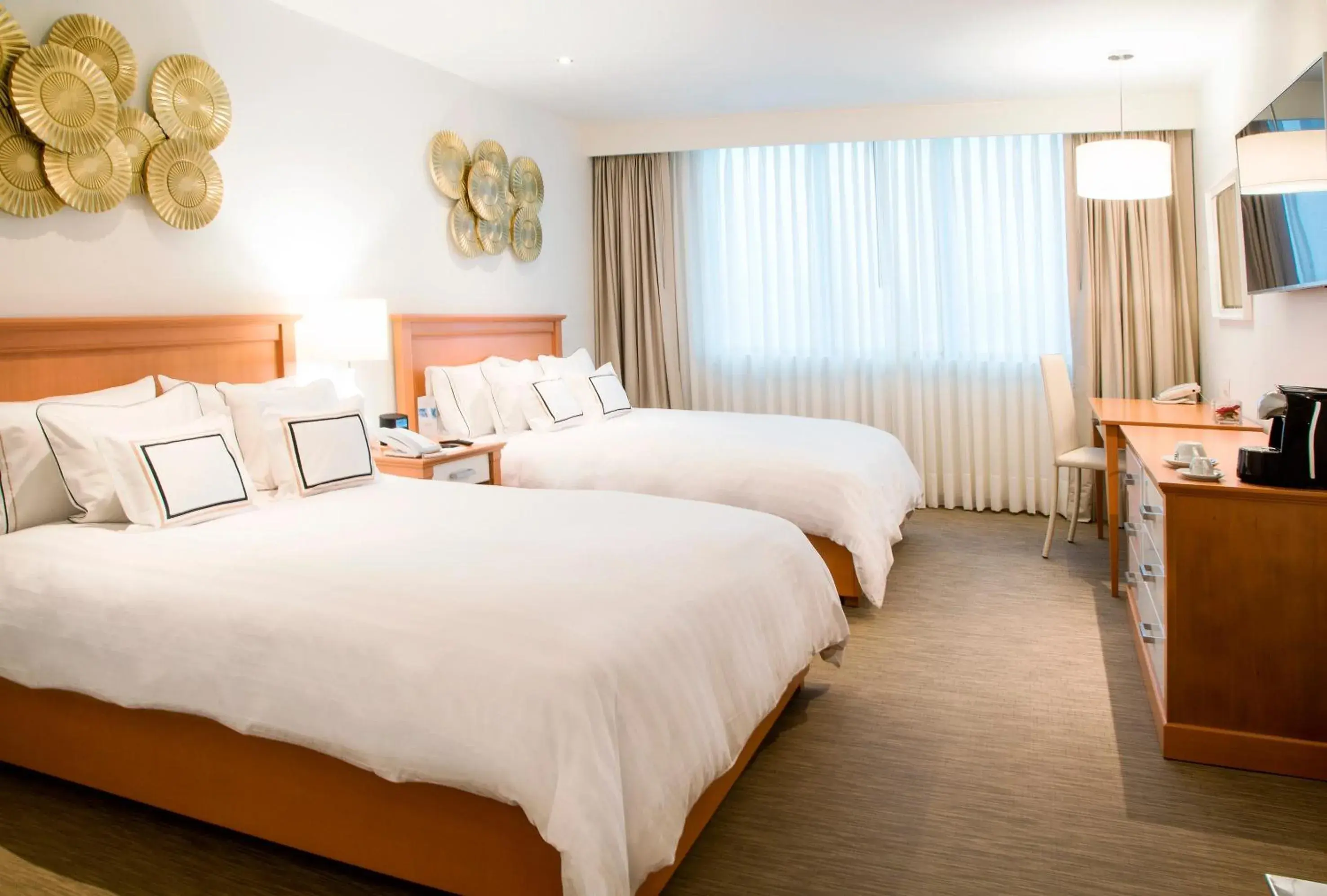 Bed in Meliá Lima Bed in Meliá Lima