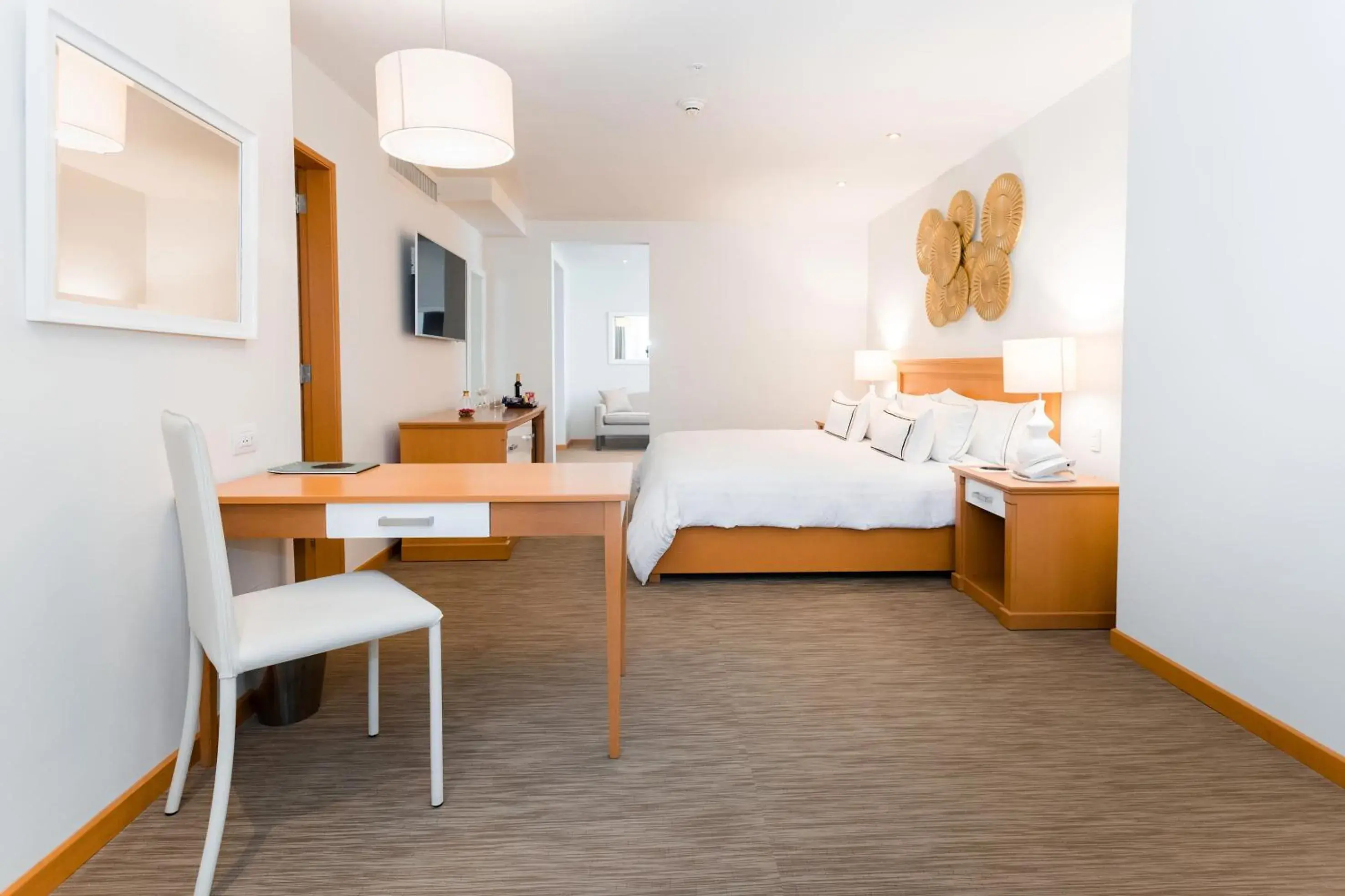 Bed in Meliá Lima Bed in Meliá Lima