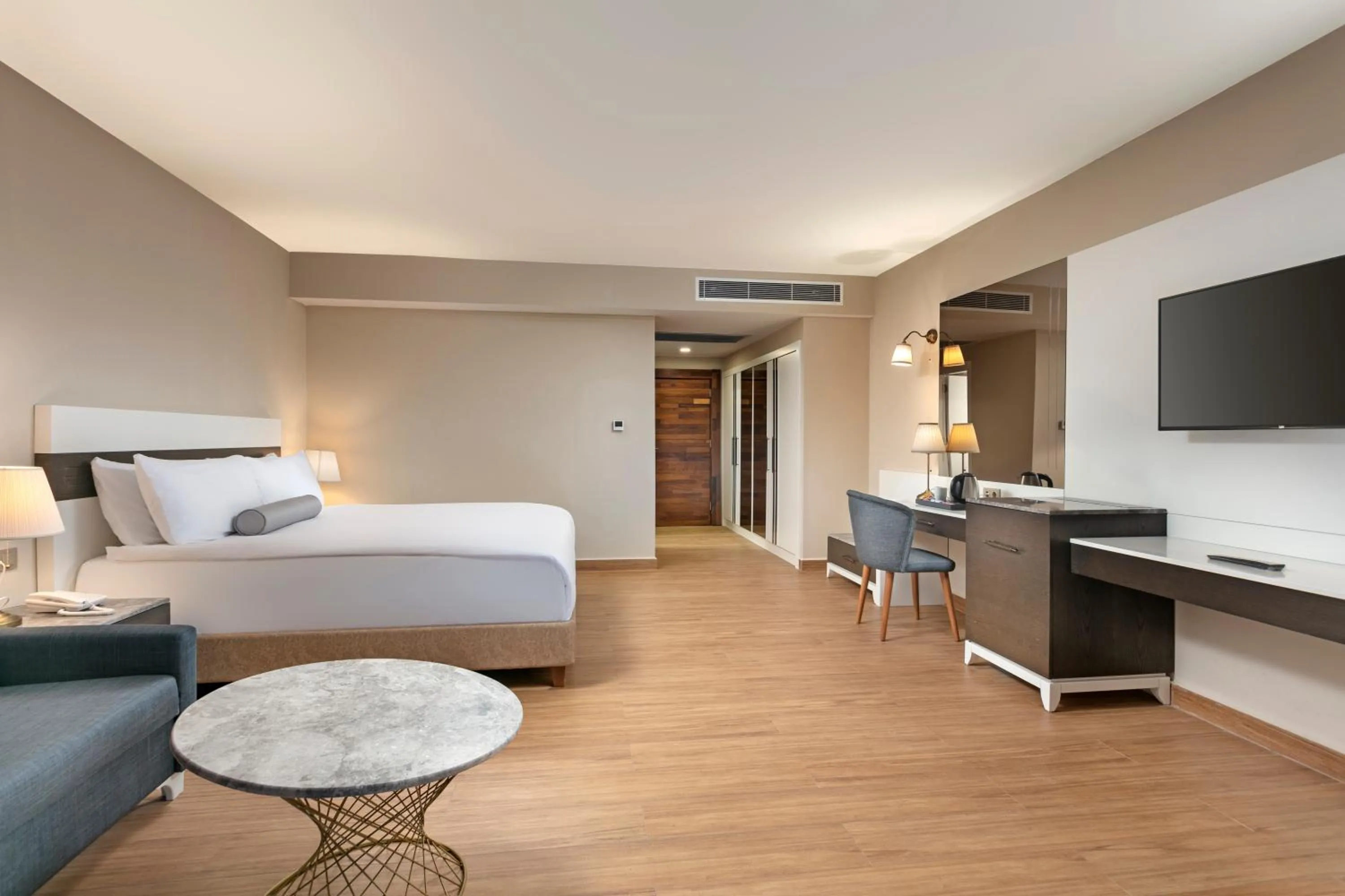 Bed in Sirene Belek Hotel