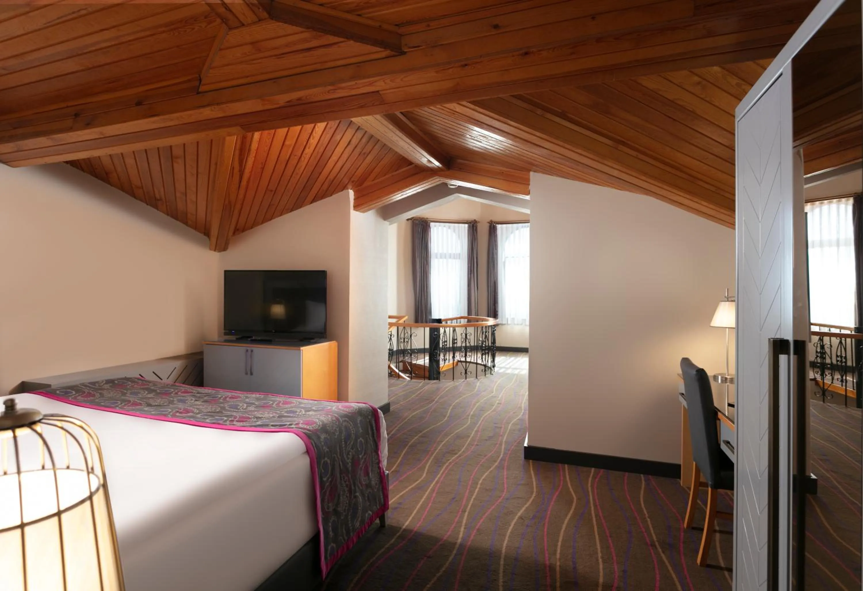 Bed in Sirene Belek Hotel