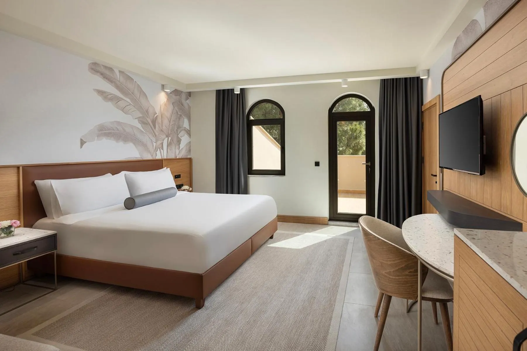 Bed in Sirene Belek Hotel