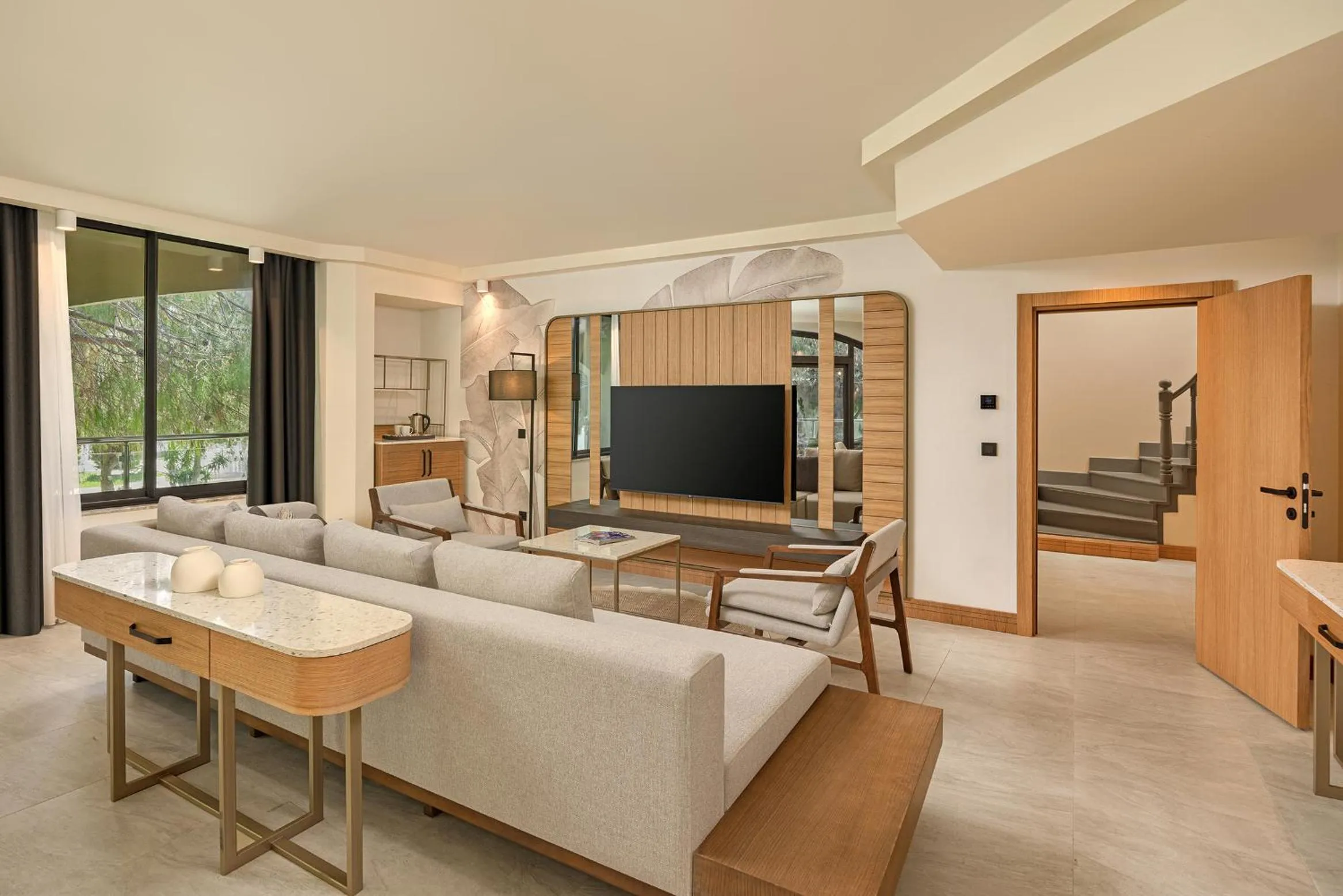 Living room in Sirene Belek Hotel