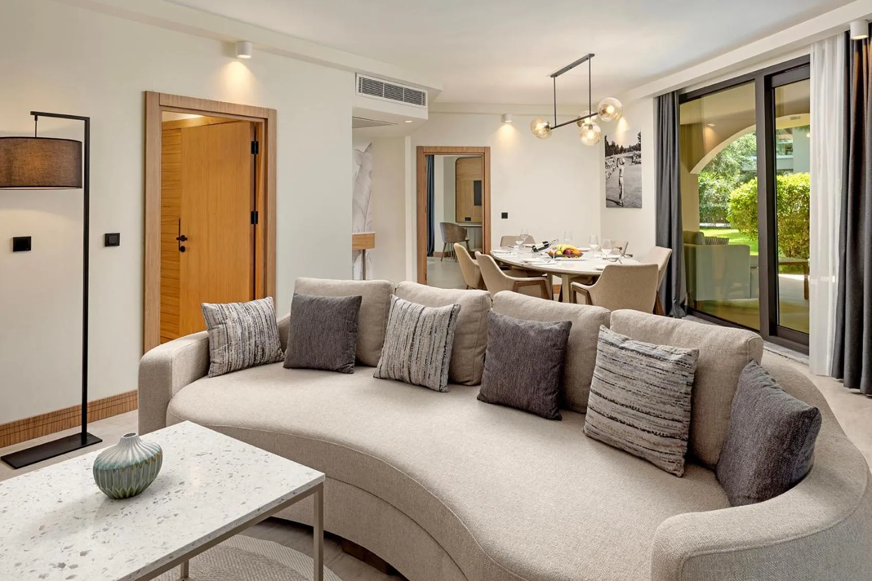 Seating area in Sirene Belek Hotel