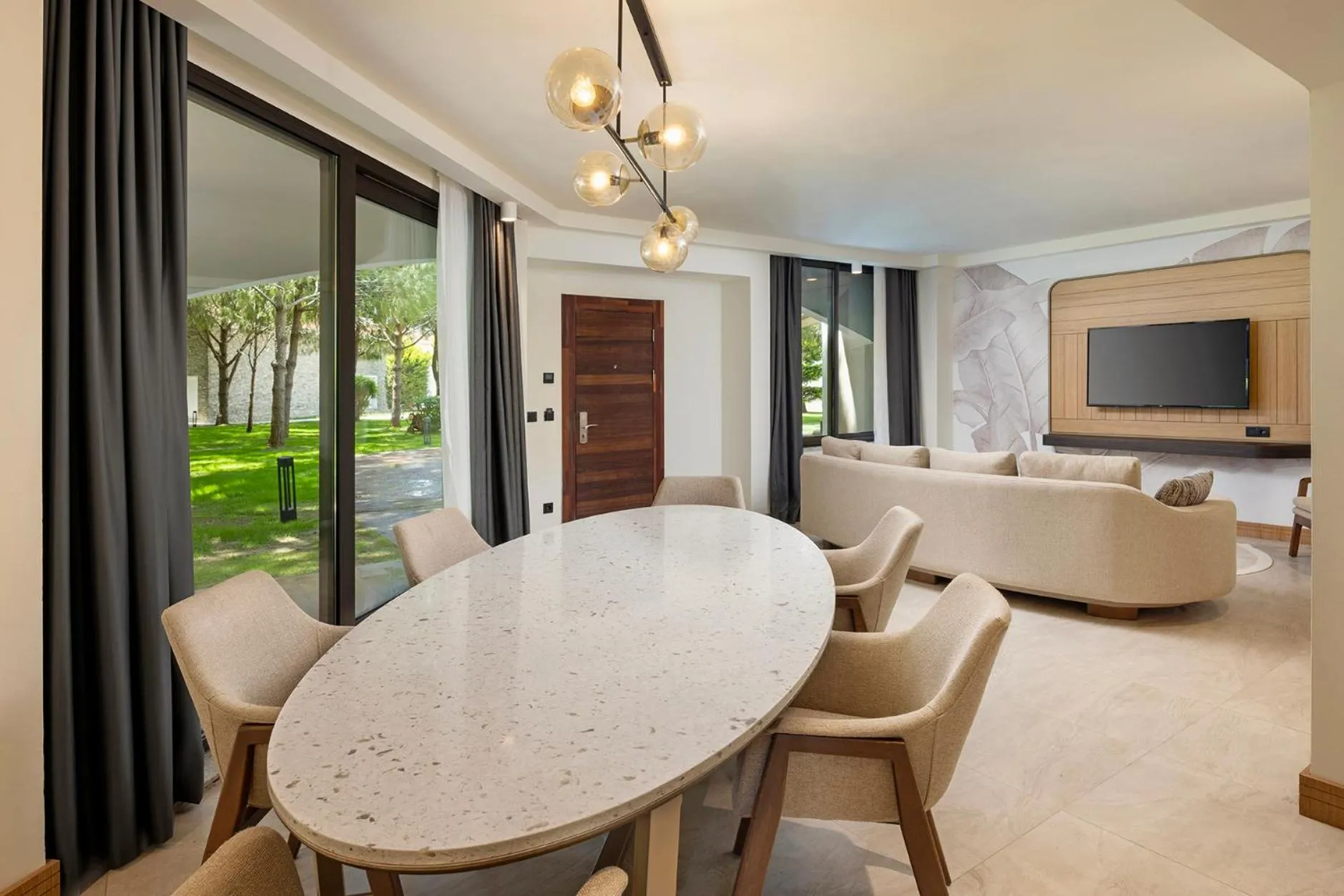 Living room in Sirene Belek Hotel