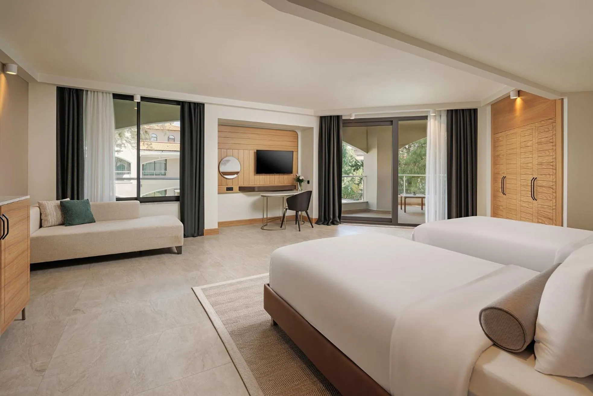 Property building, Bed in Sirene Belek Hotel