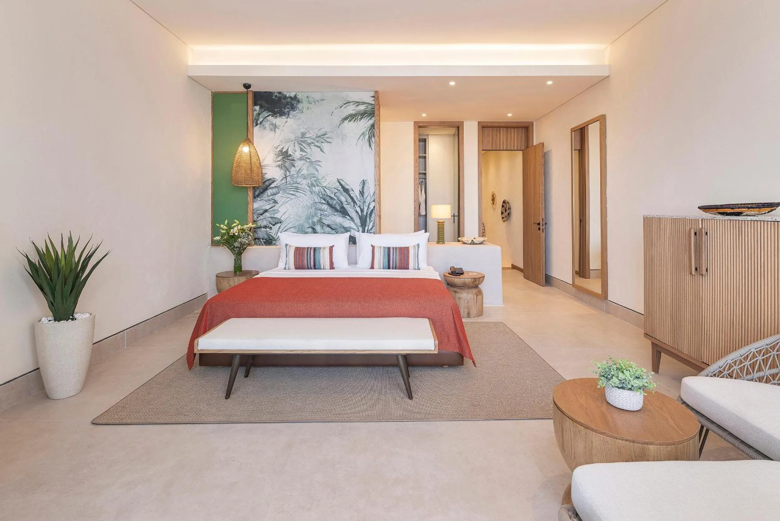 Bed in Sirene Belek Hotel