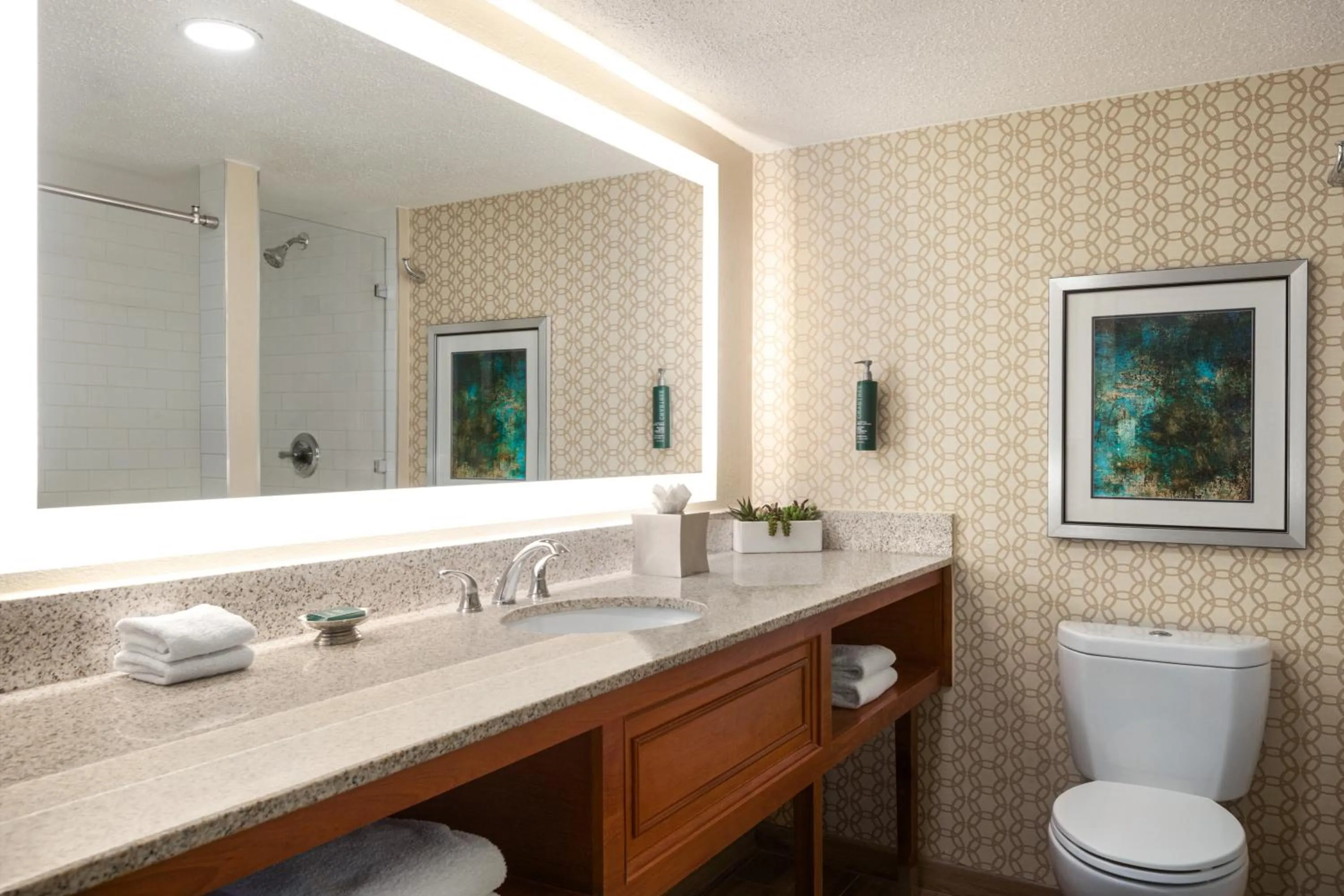 Bathroom in Crowne Plaza Hotel Fort Myers at Bell Tower Shops, an IHG Hotel