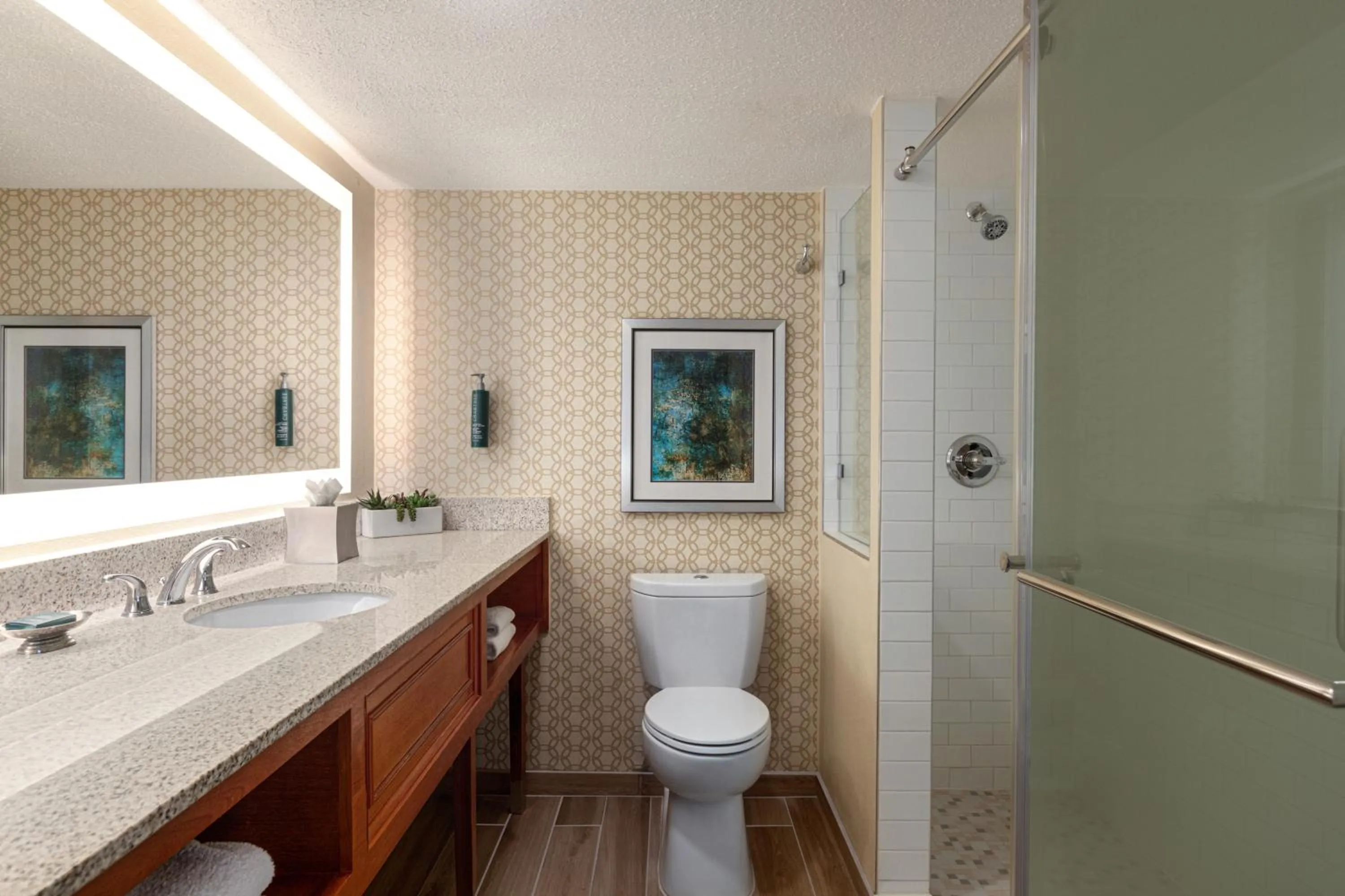 Bathroom in Crowne Plaza Hotel Fort Myers at Bell Tower Shops, an IHG Hotel