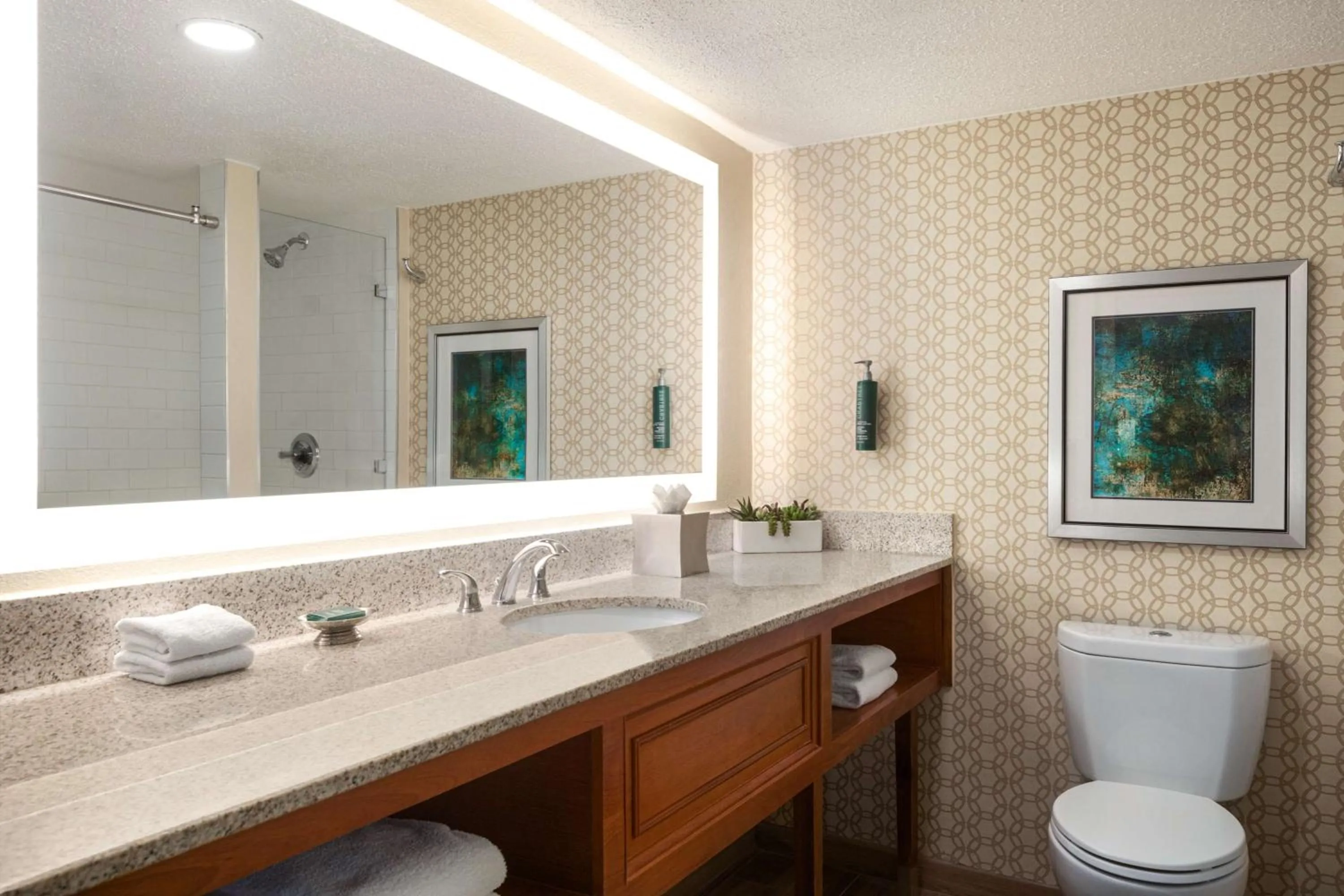 Bathroom in Crowne Plaza Hotel Fort Myers at Bell Tower Shops, an IHG Hotel