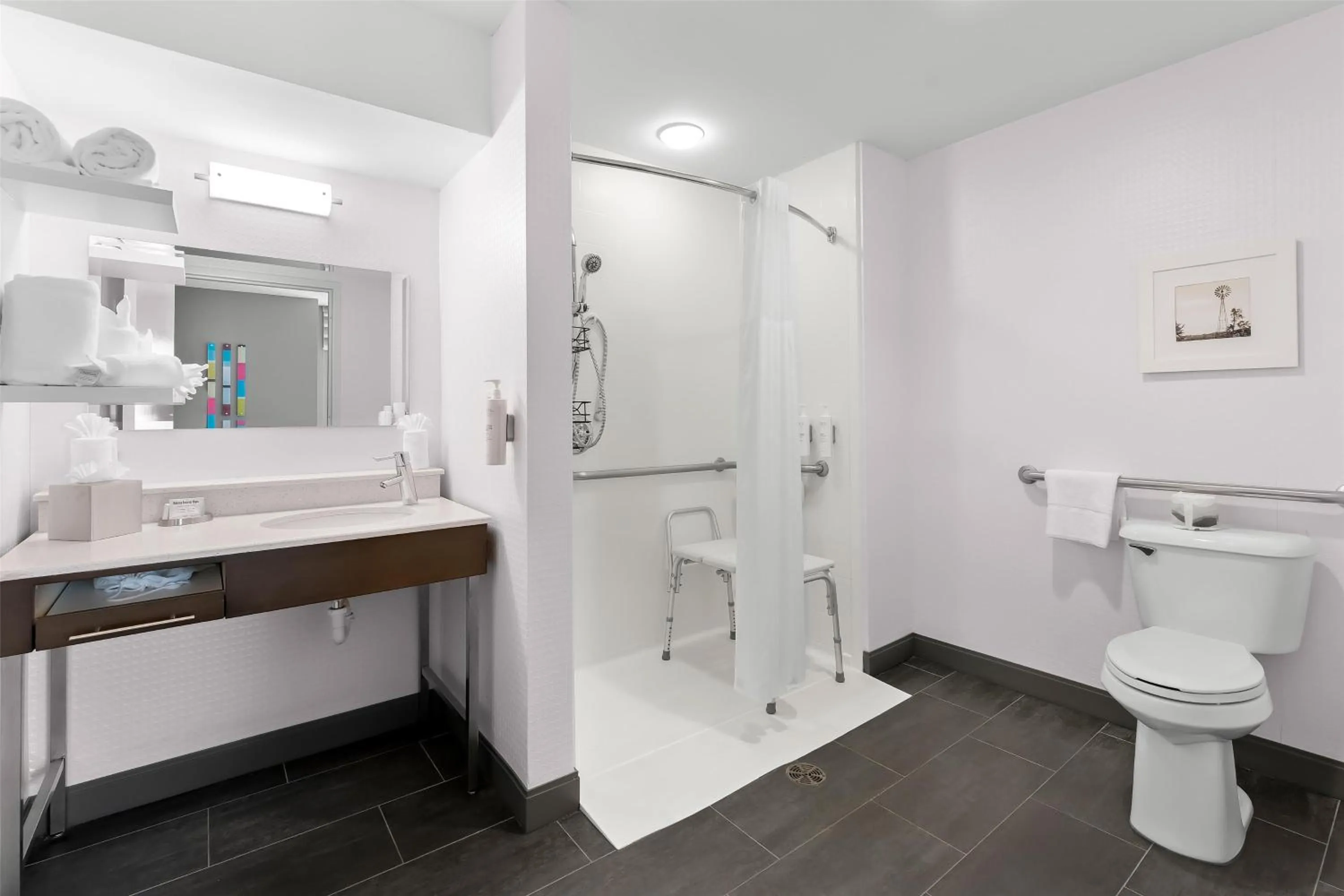 Bathroom in Hampton Inn & Suites Newtown