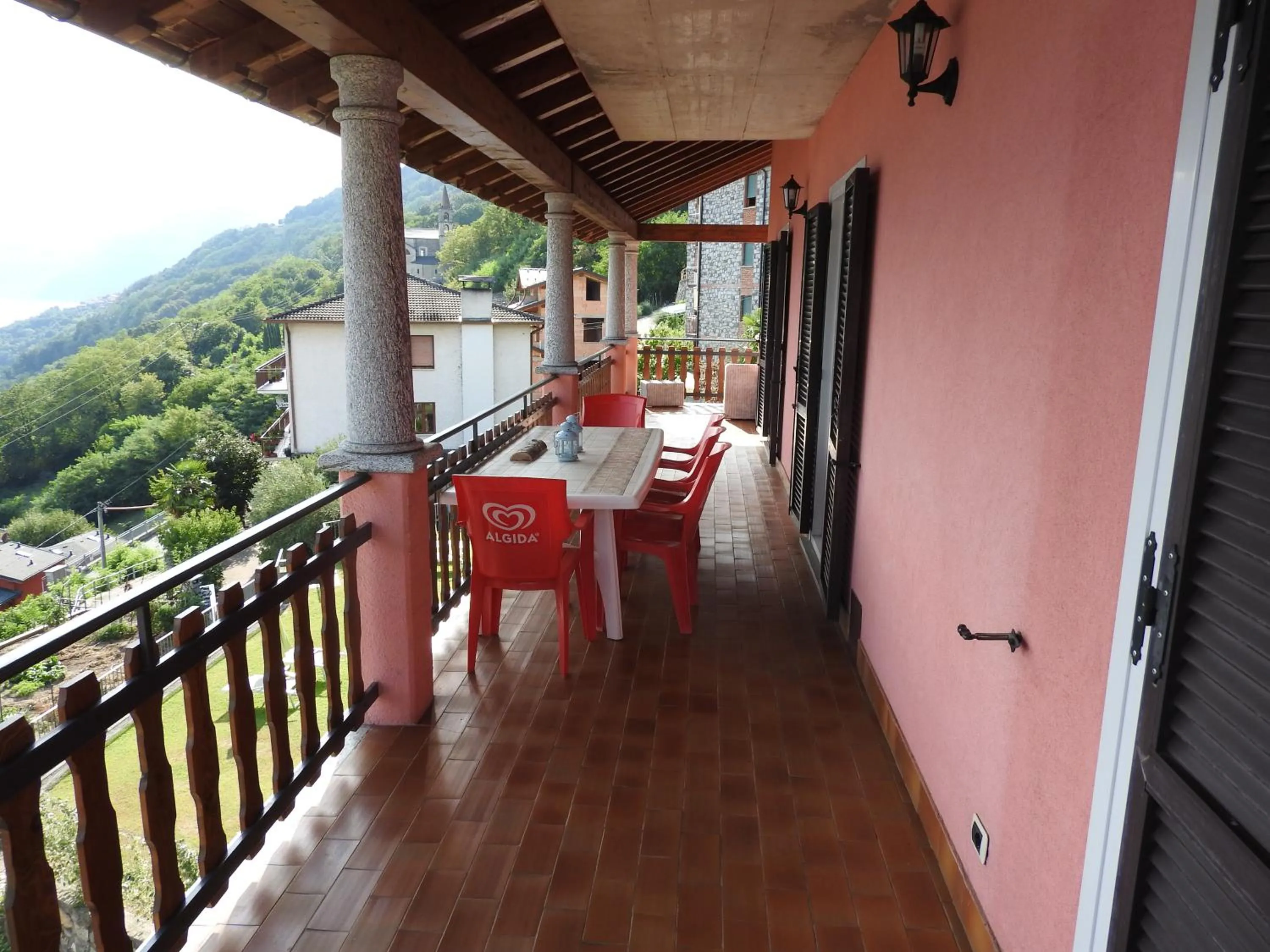 Balcony/Terrace in Residence Casa Rosa