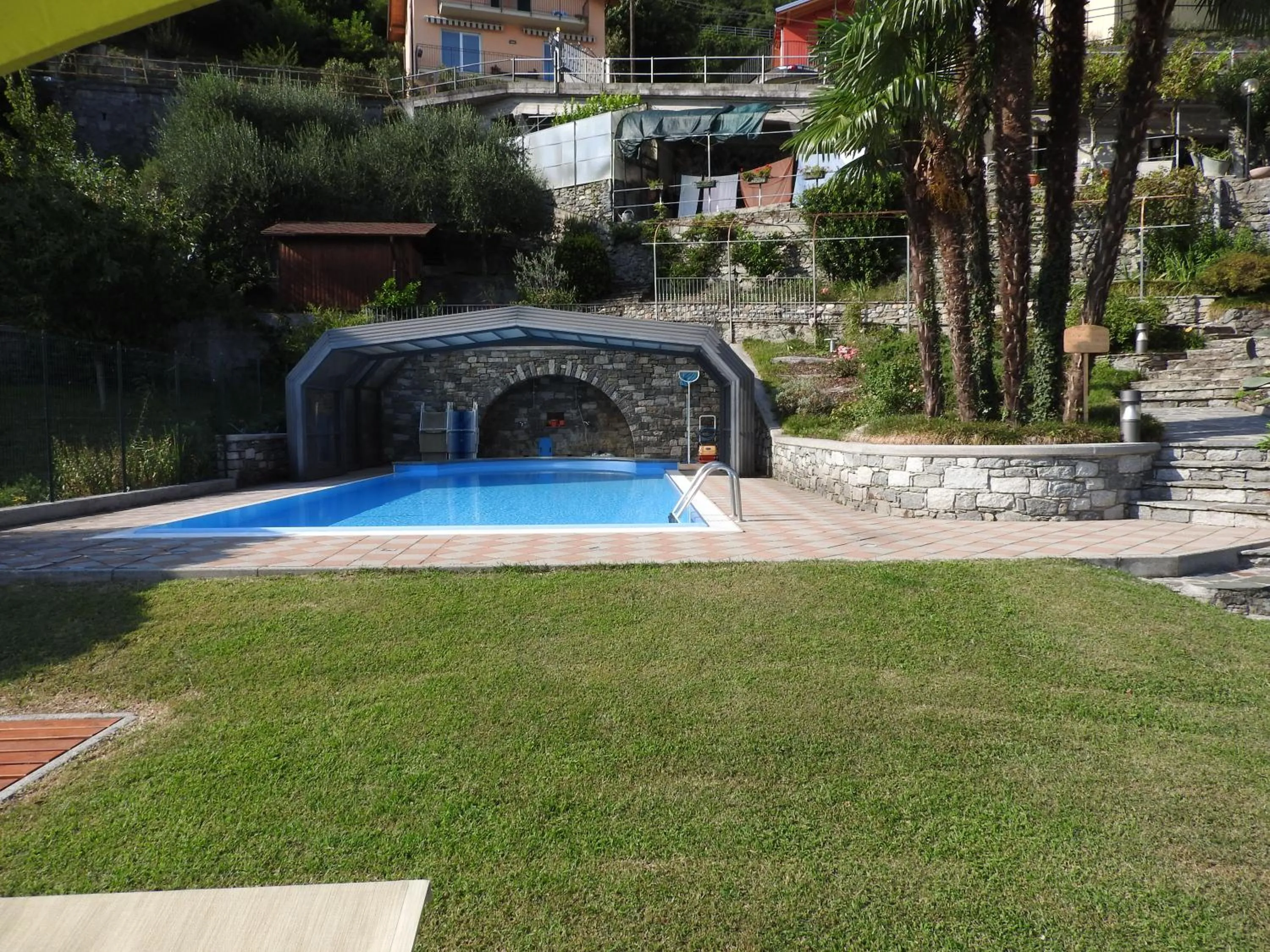 Pool view in Residence Casa Rosa