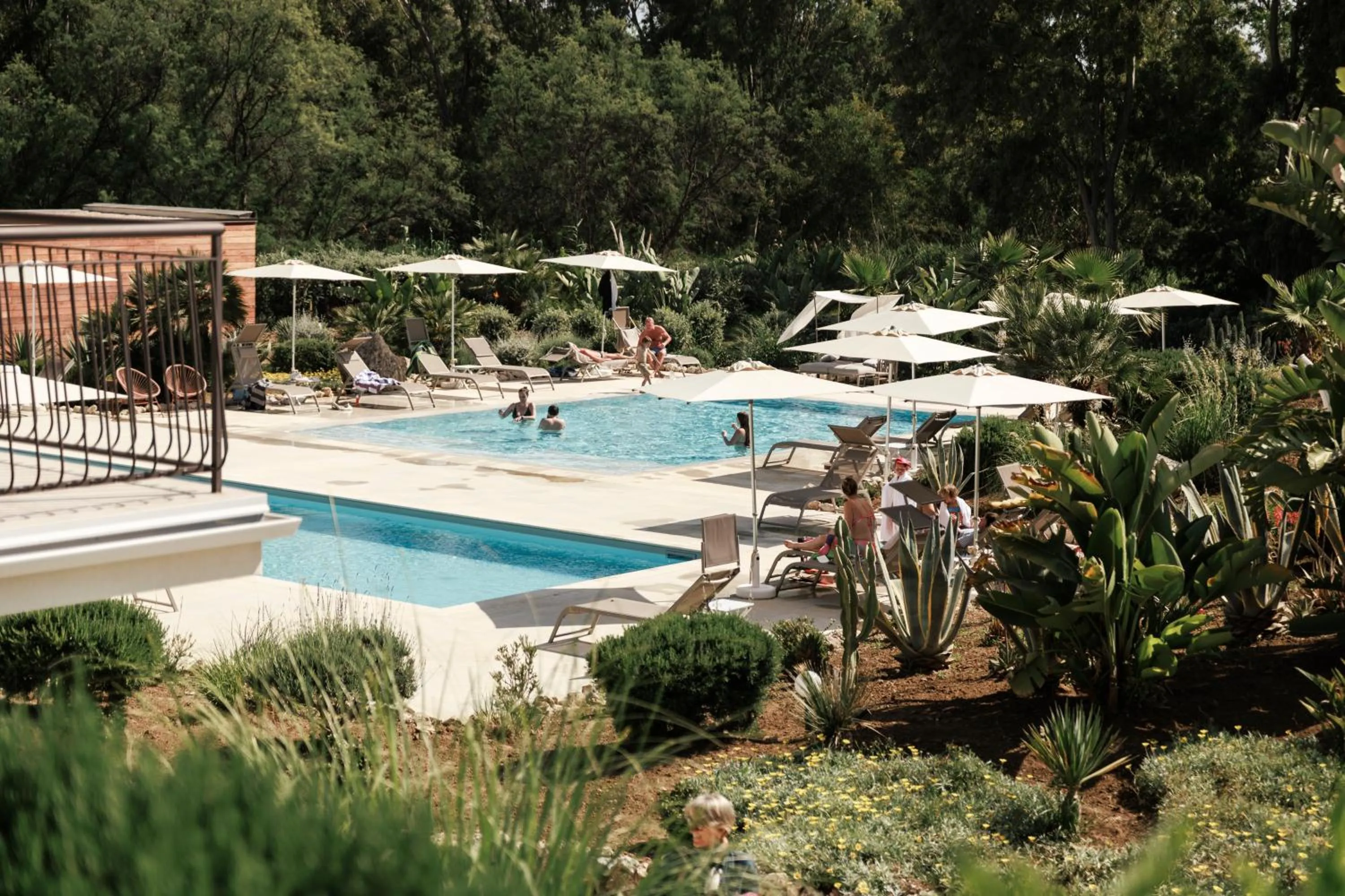 Swimming pool in Luna Minoica Suites and Apartments