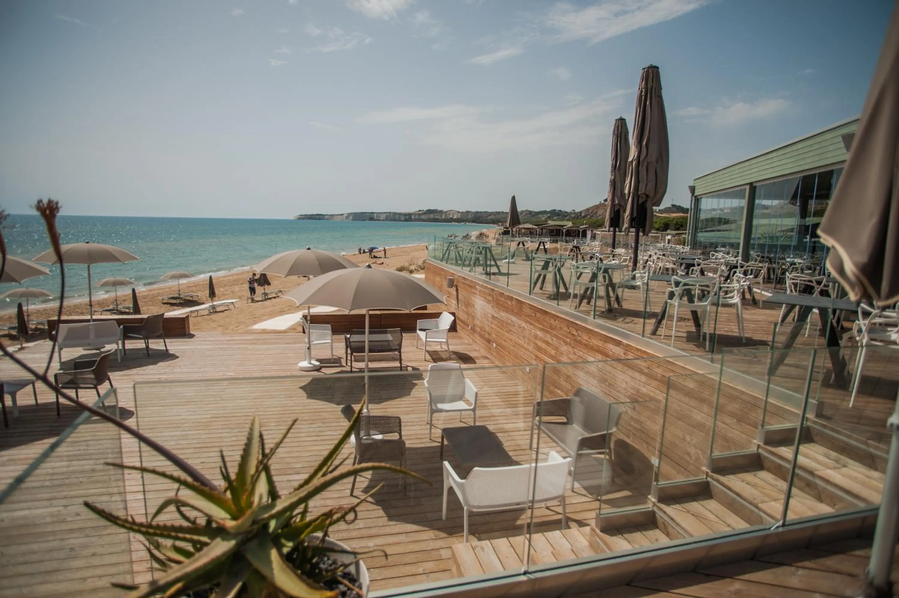 Beach in Luna Minoica Suites and Apartments