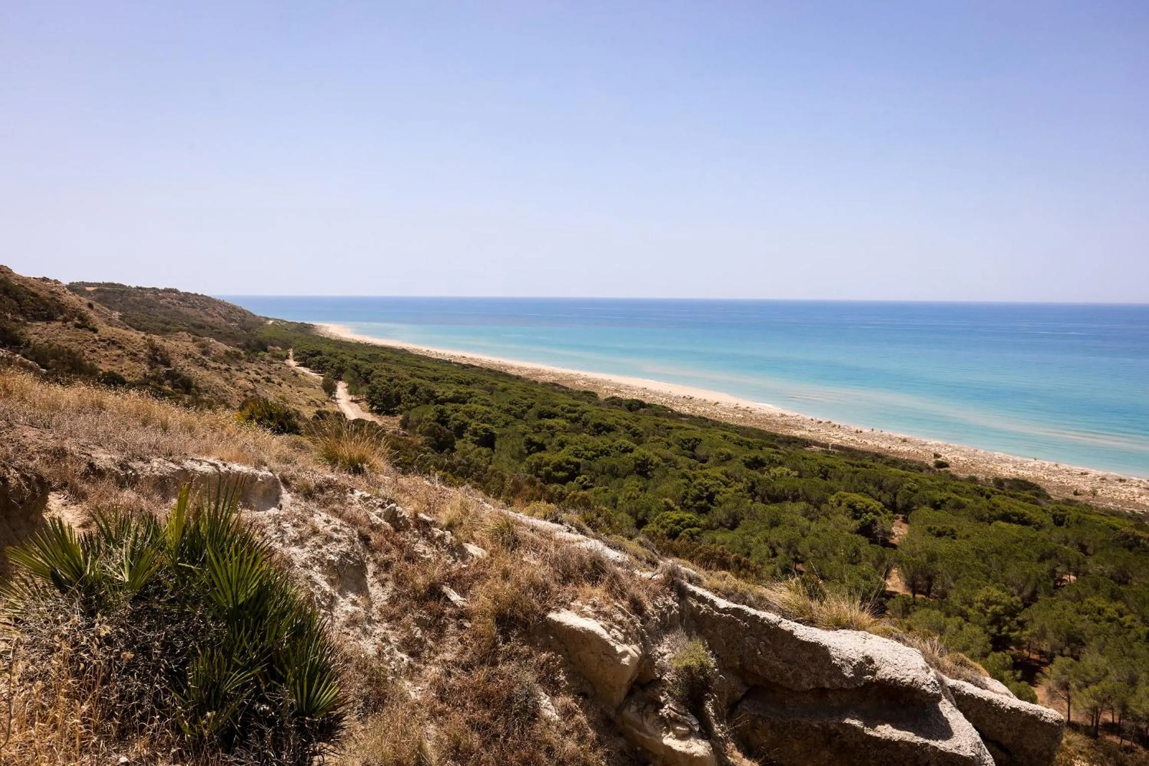 Beach in Luna Minoica Suites and Apartments
