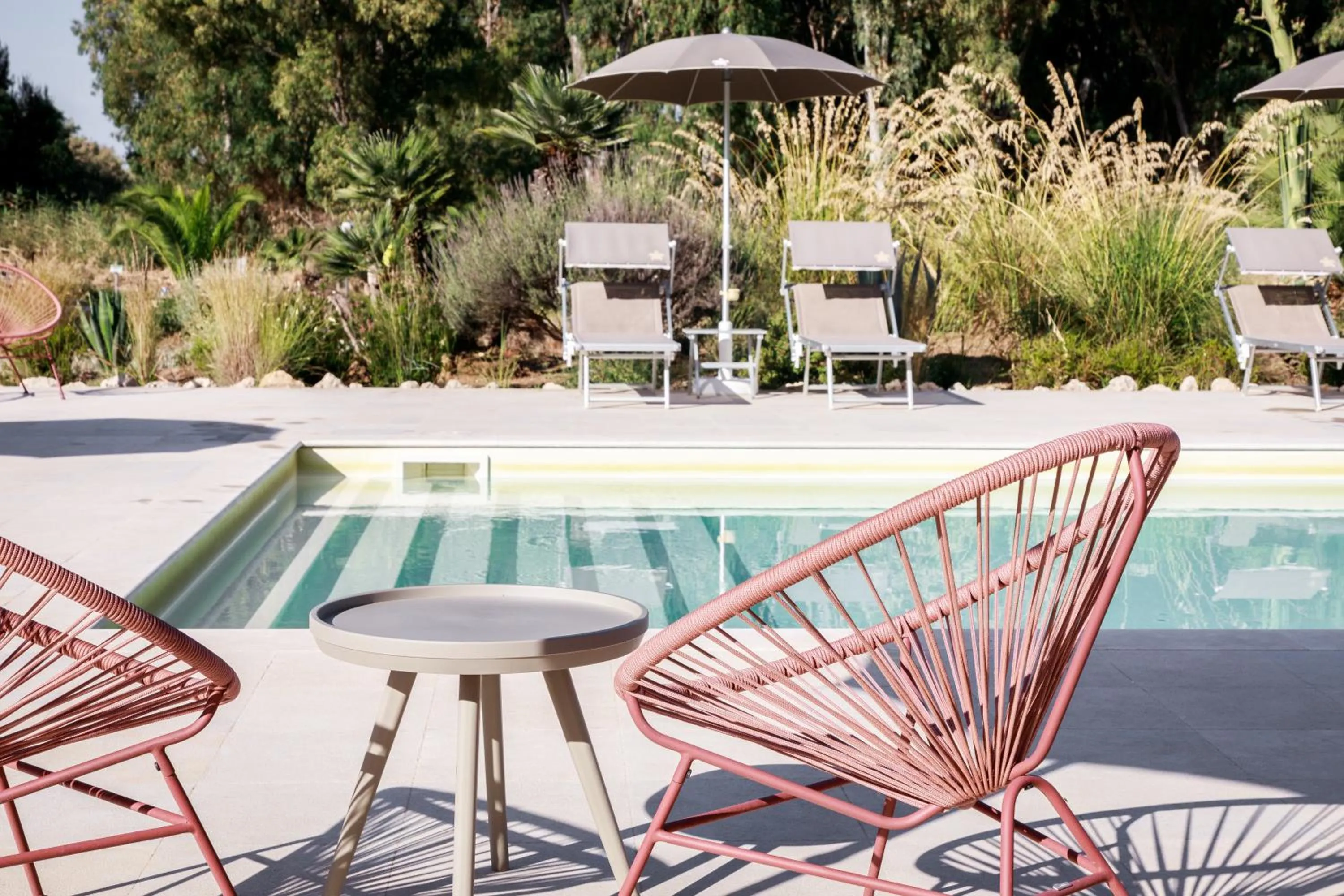 Swimming pool in Luna Minoica Suites and Apartments