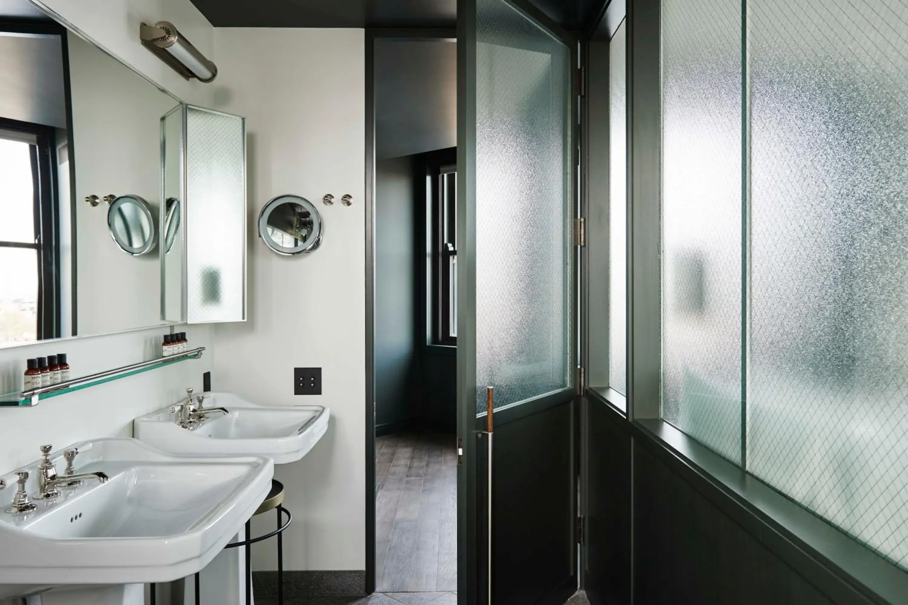 Bathroom in The Robey, Chicago, a Member of Design Hotels Bathroom in The Robey, Chicago, a Member of Design Hotels