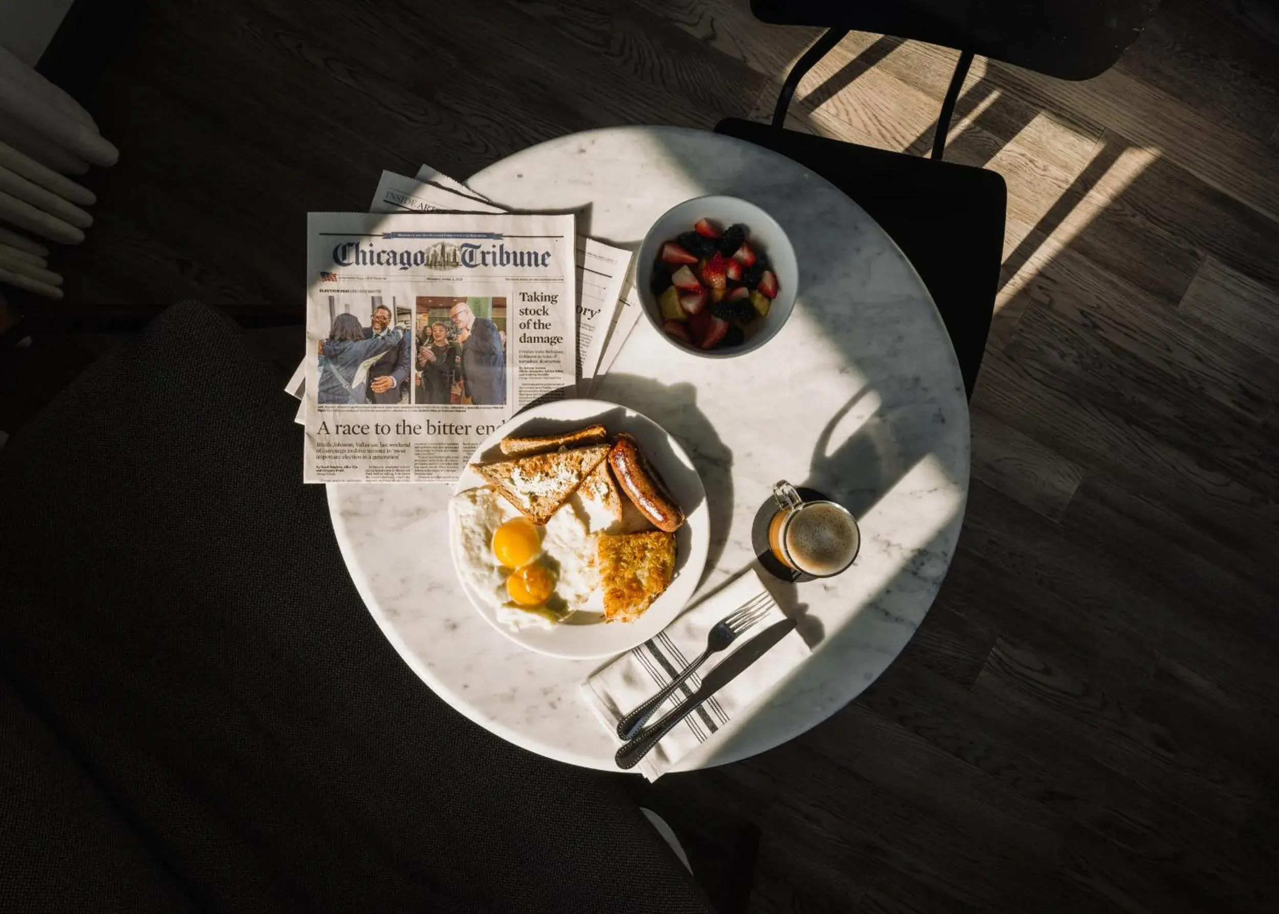 Breakfast in The Robey, Chicago, a Member of Design Hotels Breakfast in The Robey, Chicago, a Member of Design Hotels
