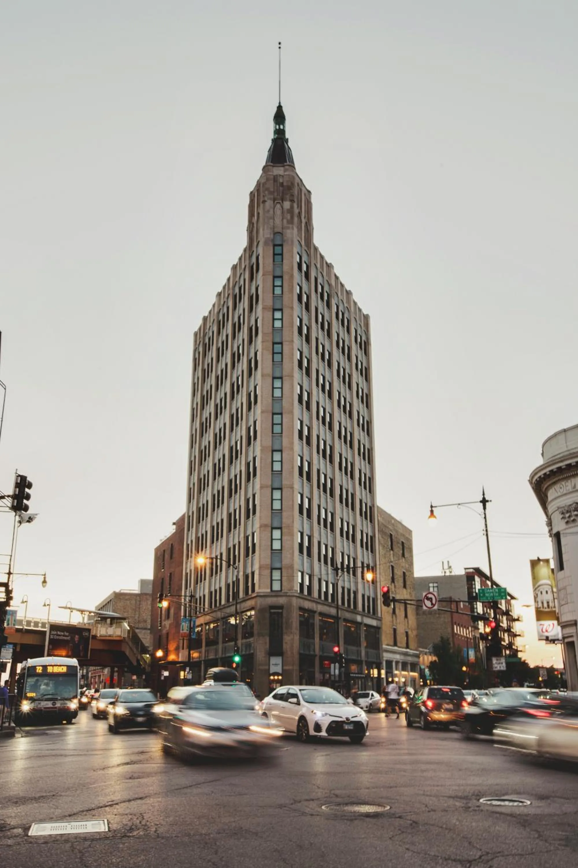 Property building in The Robey, Chicago, a Member of Design Hotels