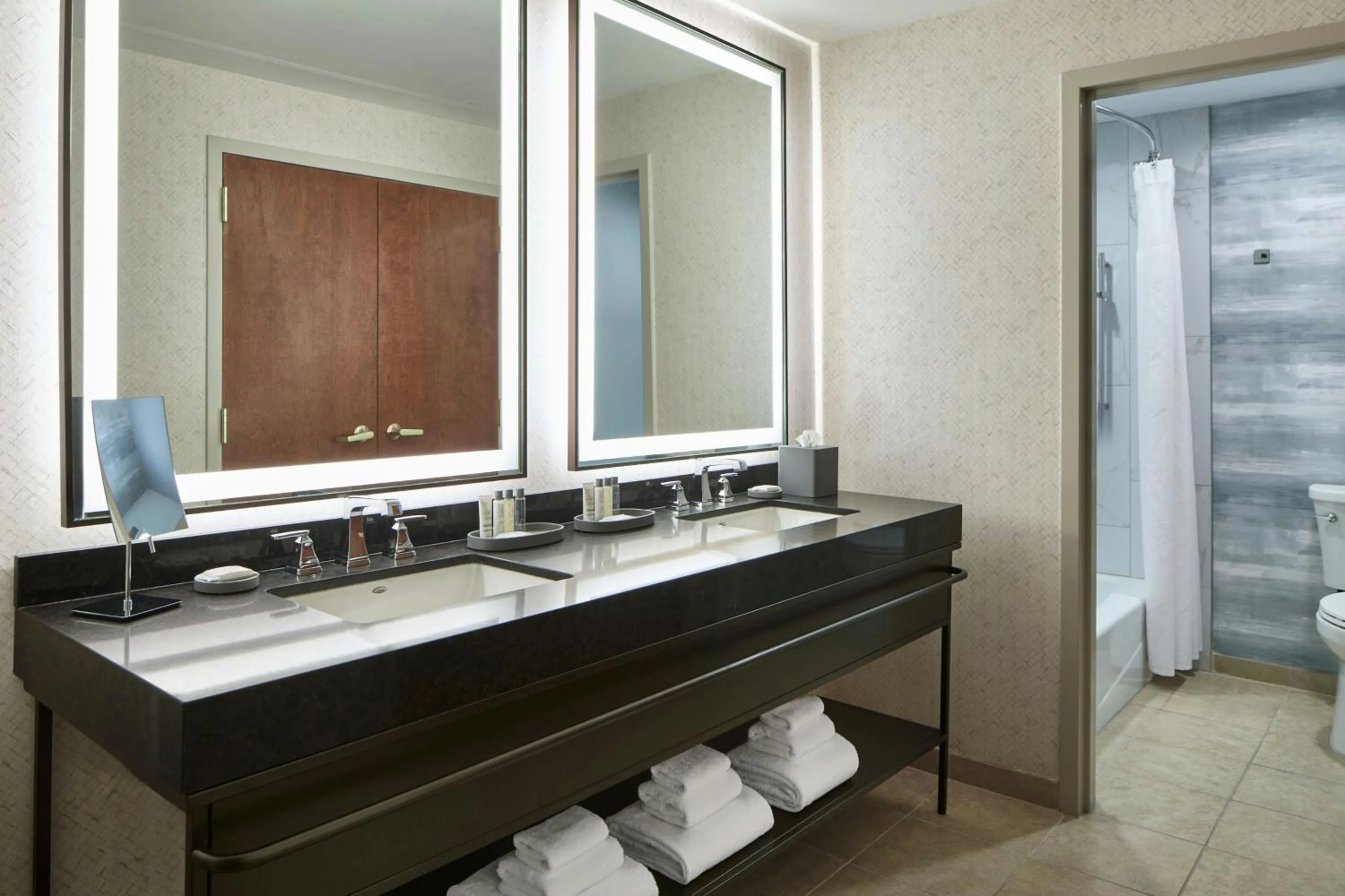 Bathroom in Montgomery Marriott Prattville Hotel & Conf Ctr at Capitol Hill