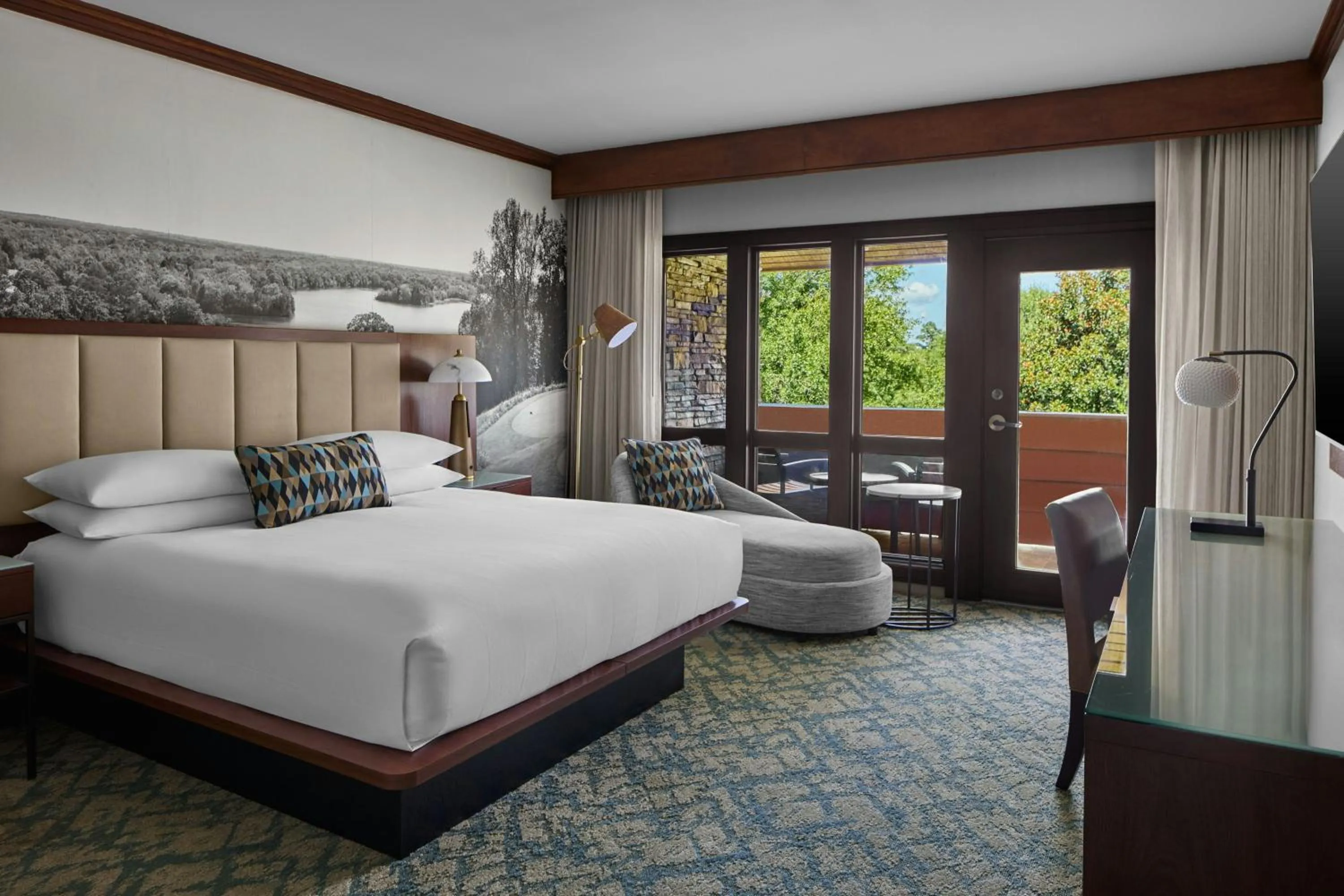 Photo of the whole room, Bed in Montgomery Marriott Prattville Hotel & Conf Ctr at Capitol Hill