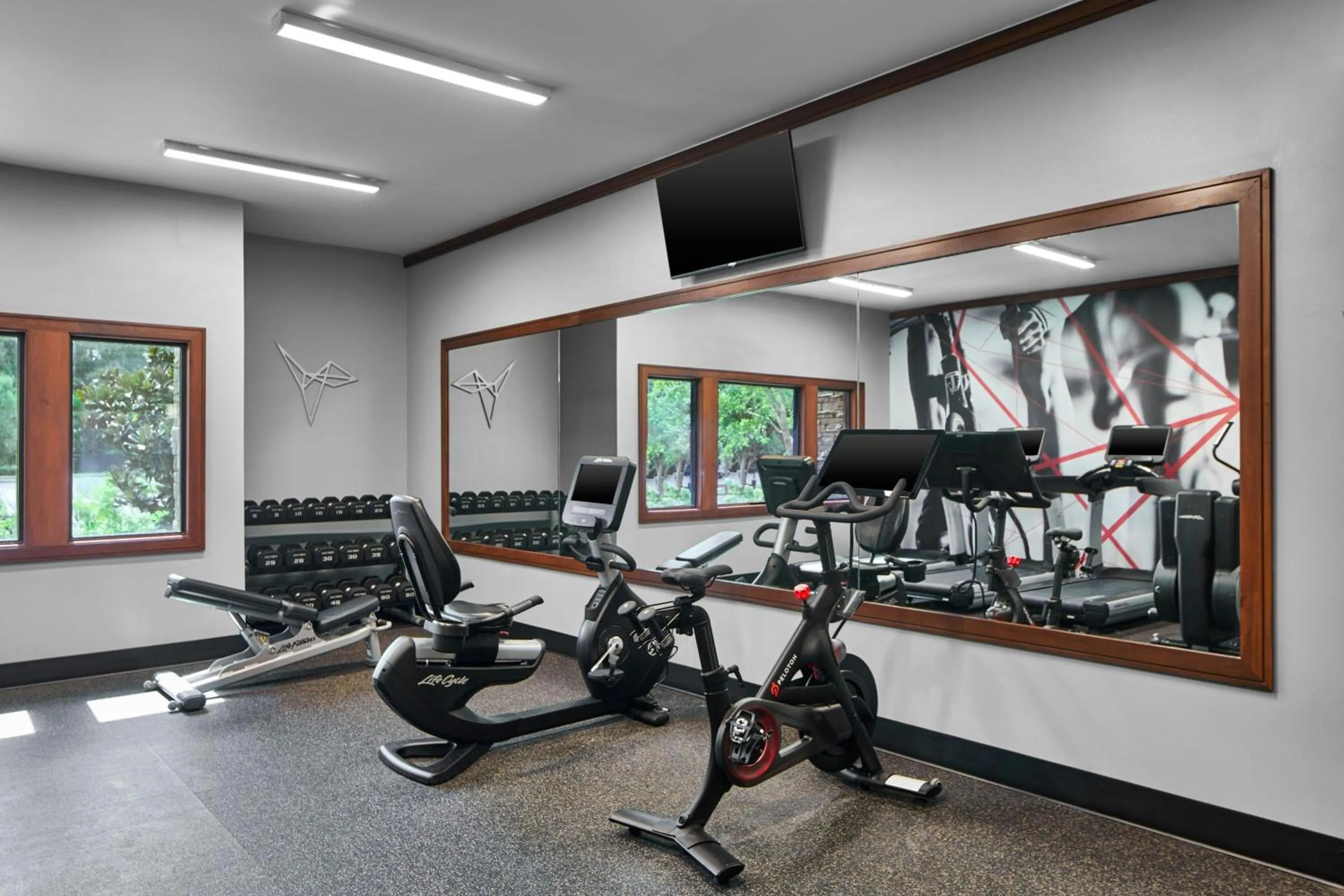 Fitness centre/facilities in Montgomery Marriott Prattville Hotel & Conf Ctr at Capitol Hill