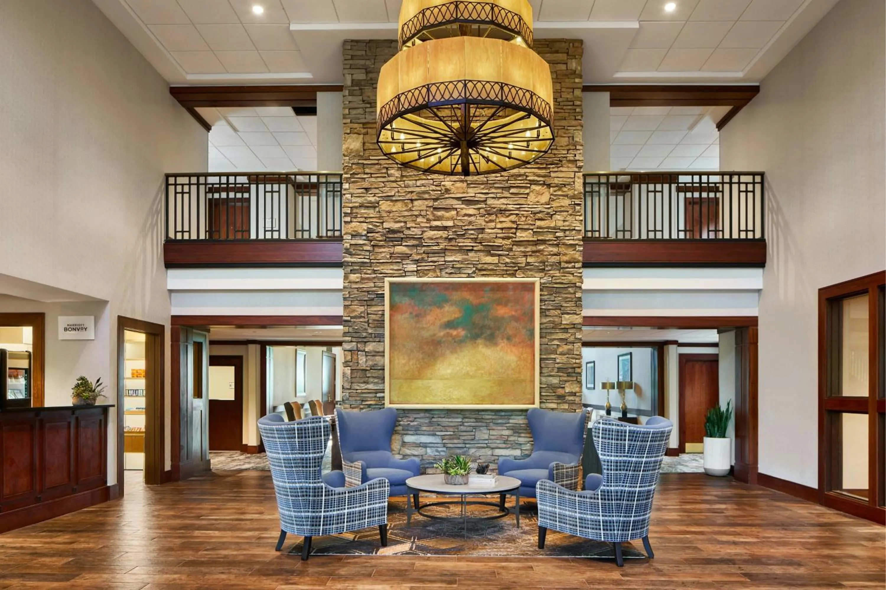 Lobby or reception in Montgomery Marriott Prattville Hotel & Conf Ctr at Capitol Hill