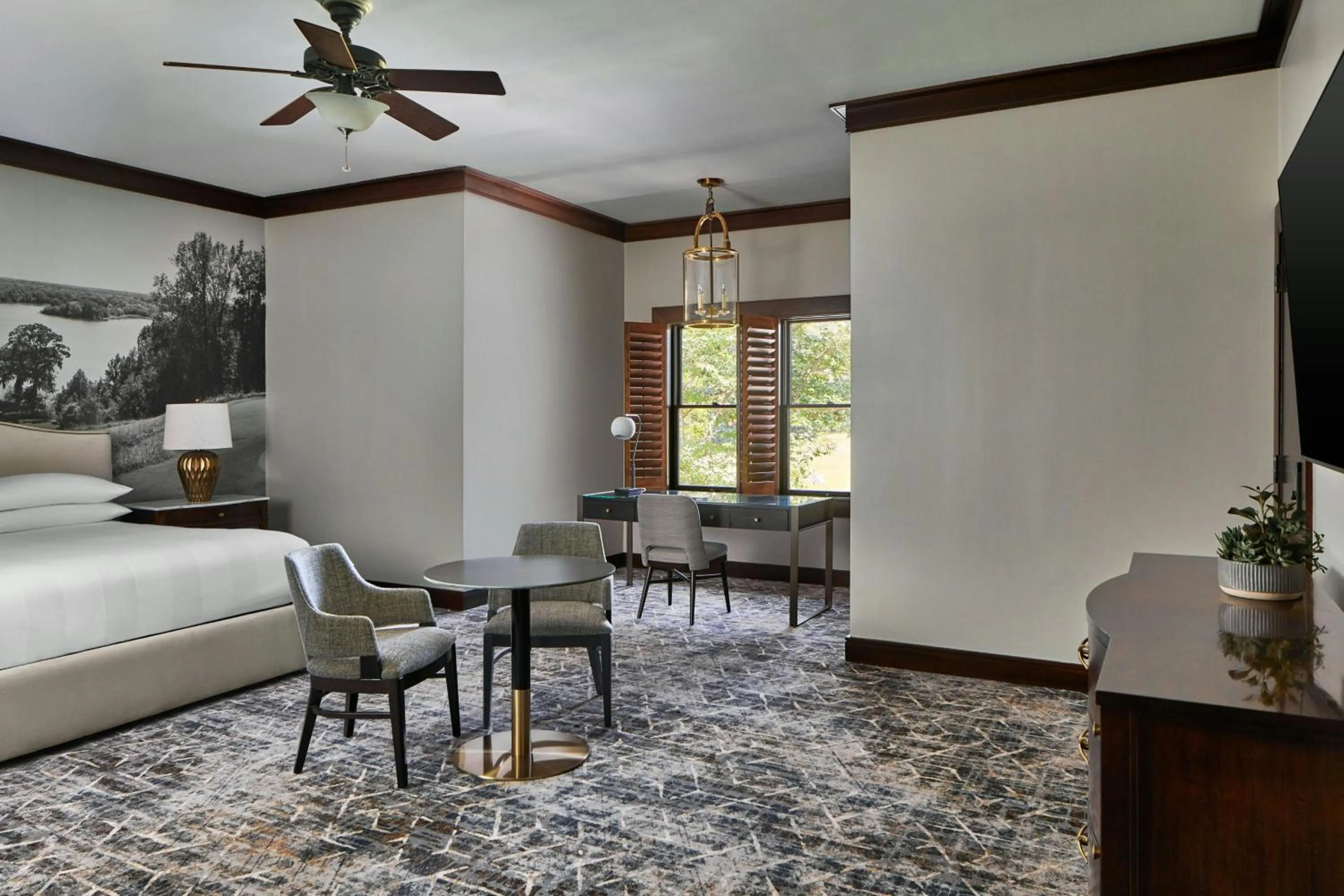 Photo of the whole room, Bed in Montgomery Marriott Prattville Hotel & Conf Ctr at Capitol Hill