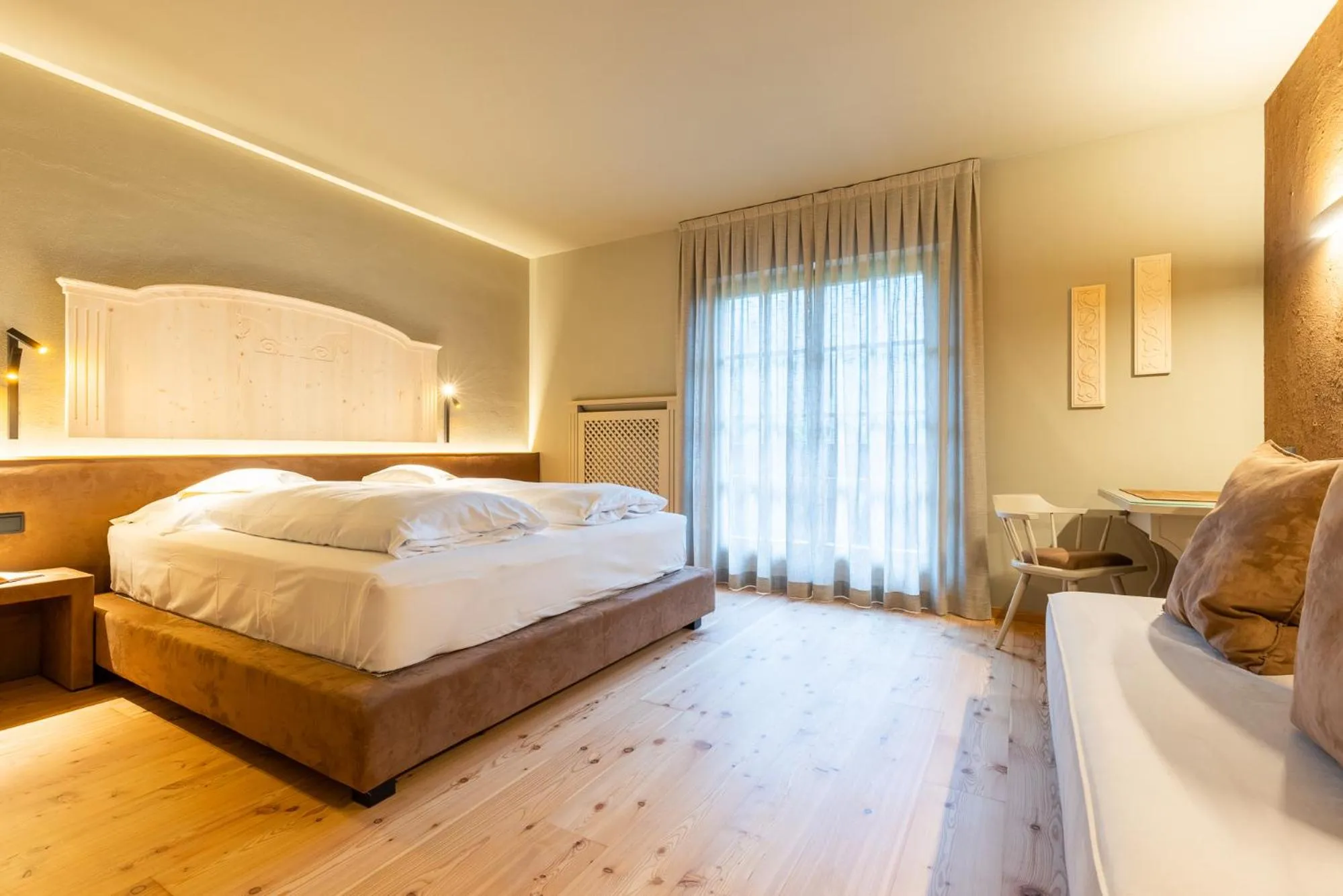 Photo of the whole room, Bed in Romantik Hotel Post