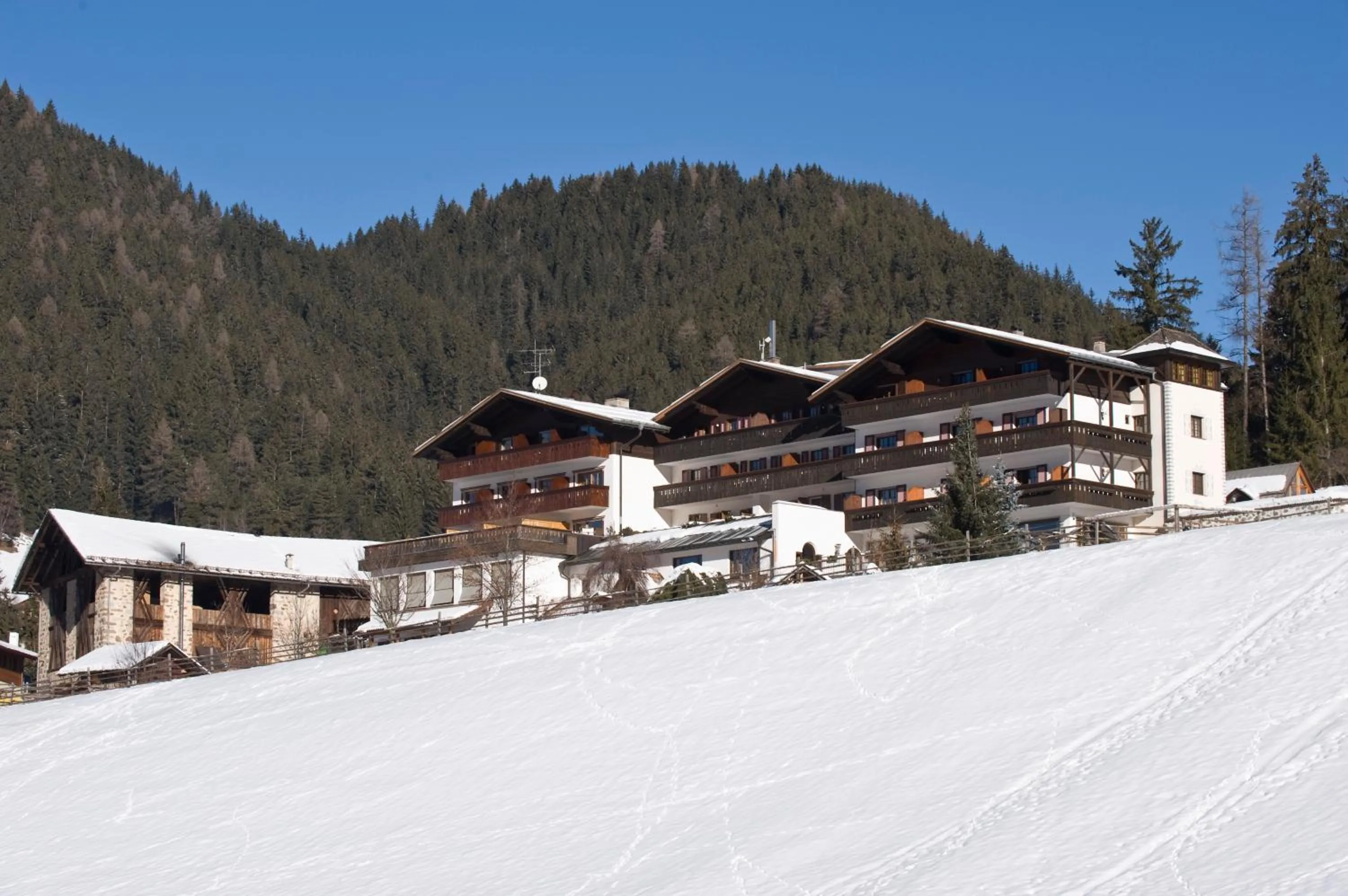 Bird's eye view in Romantik Hotel Post