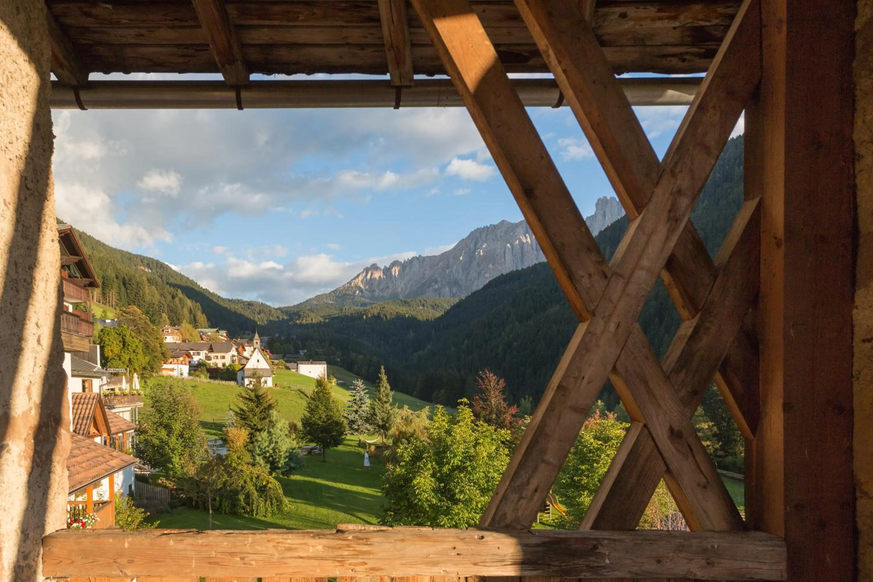 Bird's eye view in Romantik Hotel Post