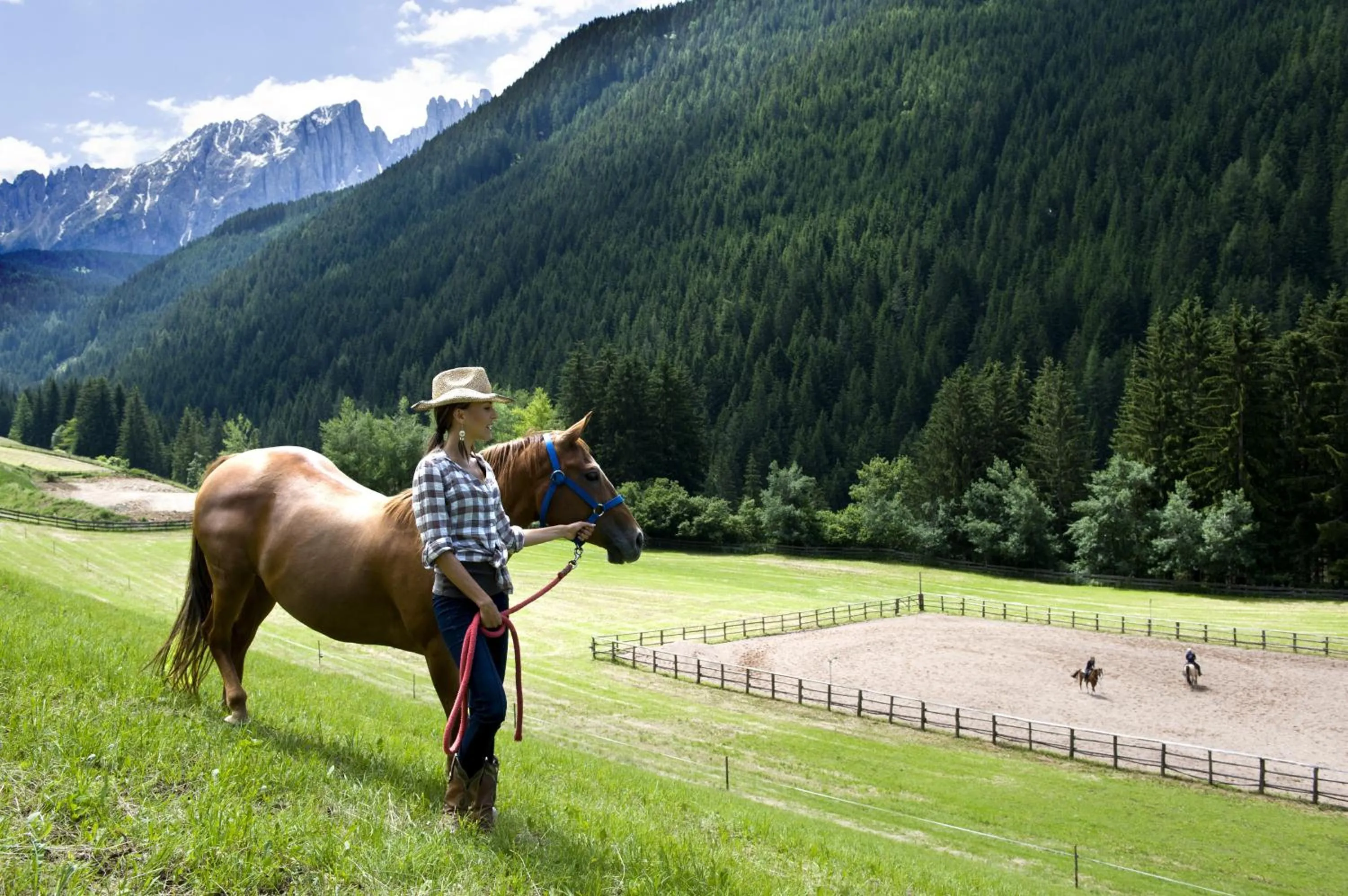 Garden in Romantik Hotel Post