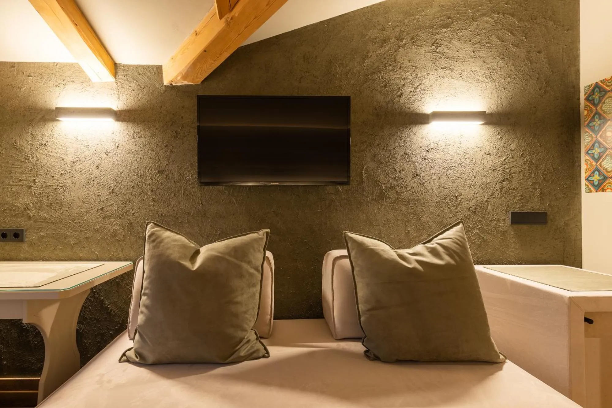 Photo of the whole room, Bed in Romantik Hotel Post