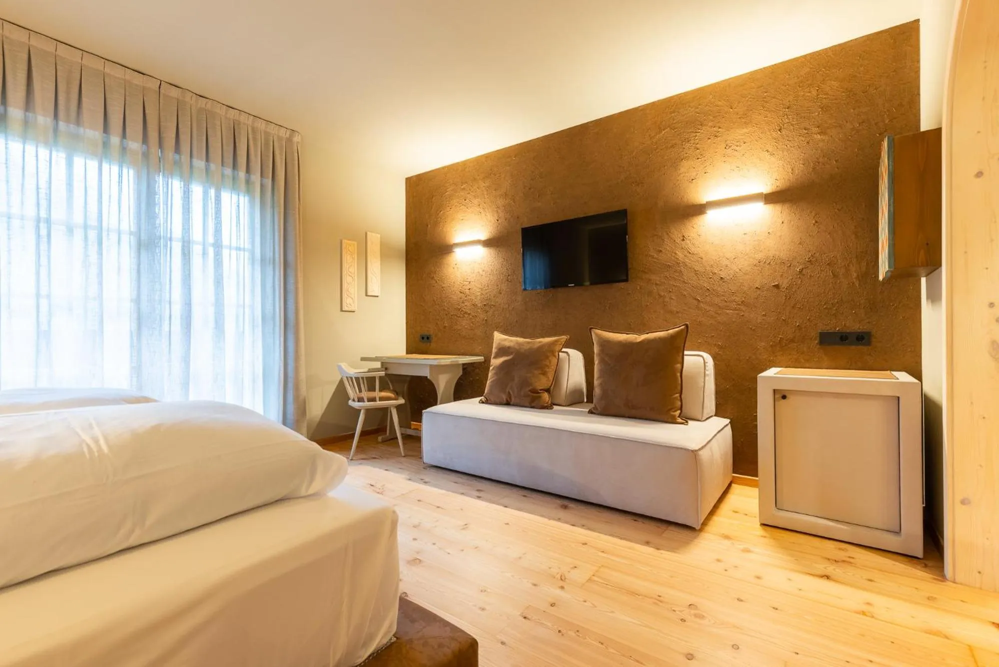 Photo of the whole room, Bed in Romantik Hotel Post