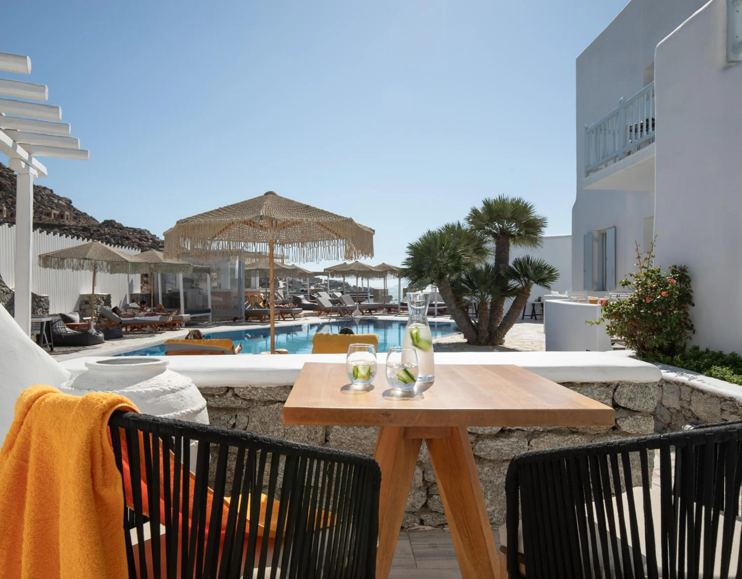 Swimming pool in Paradise View Hotel