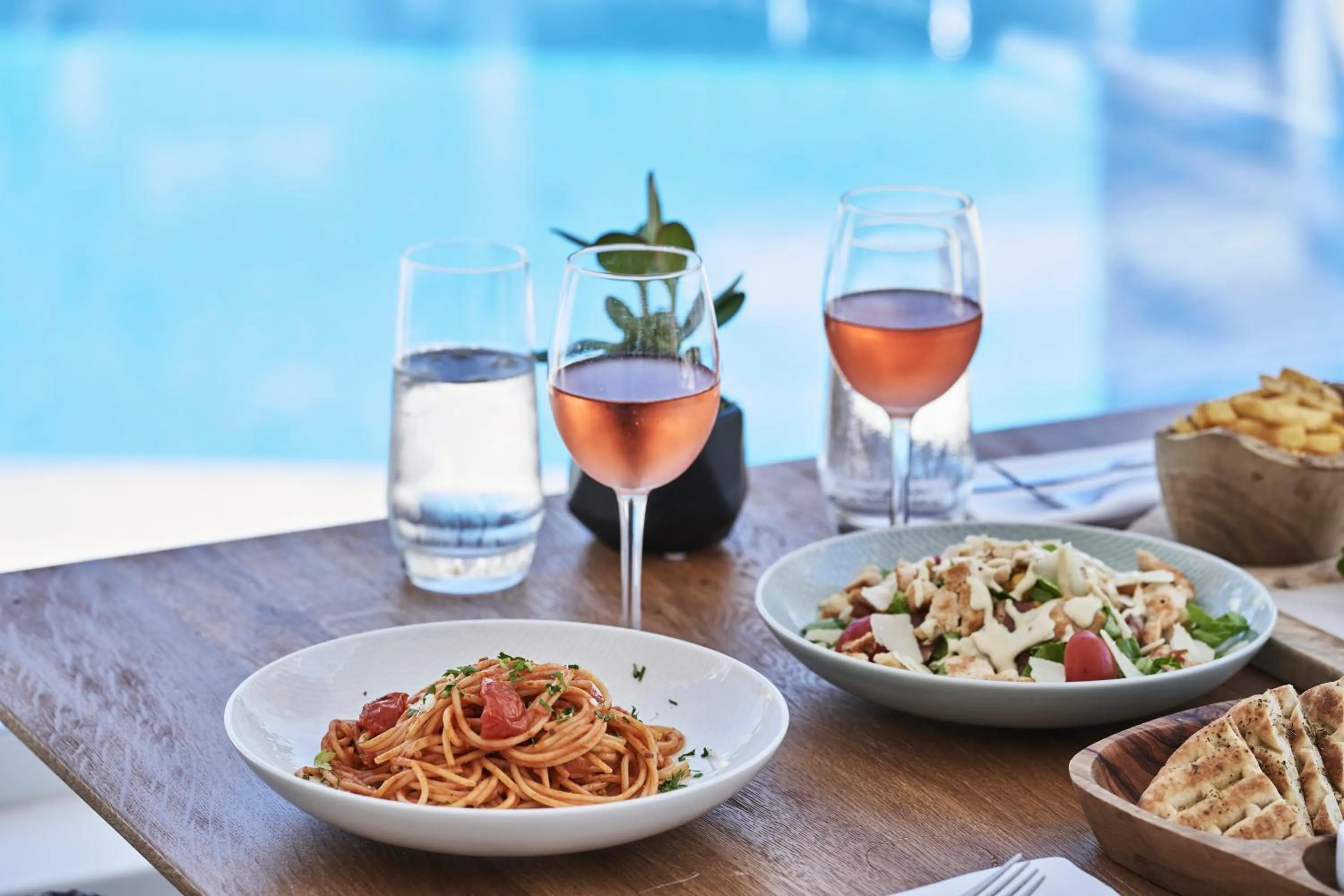 Food in Paradise View Hotel