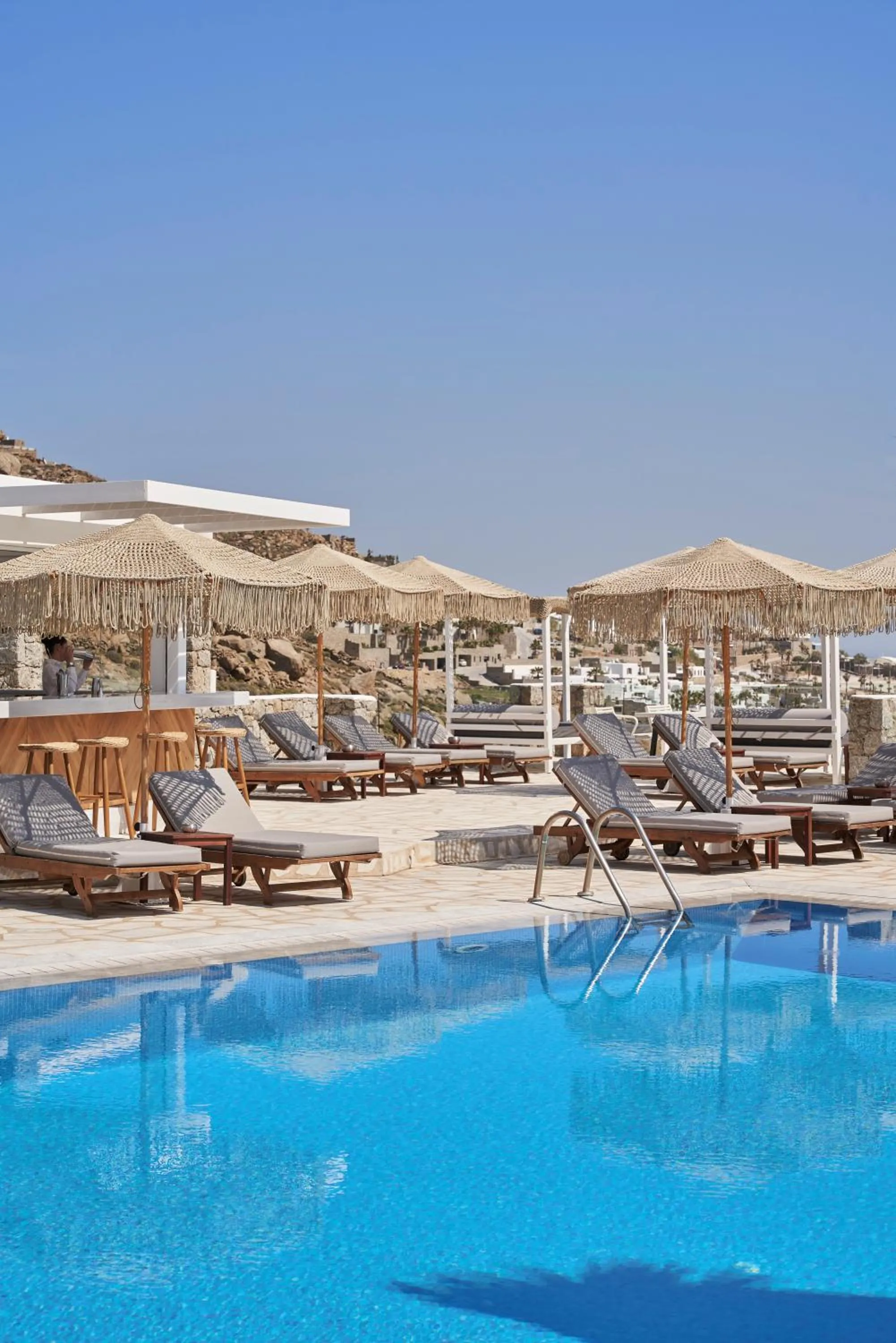 Swimming pool in Paradise View Hotel