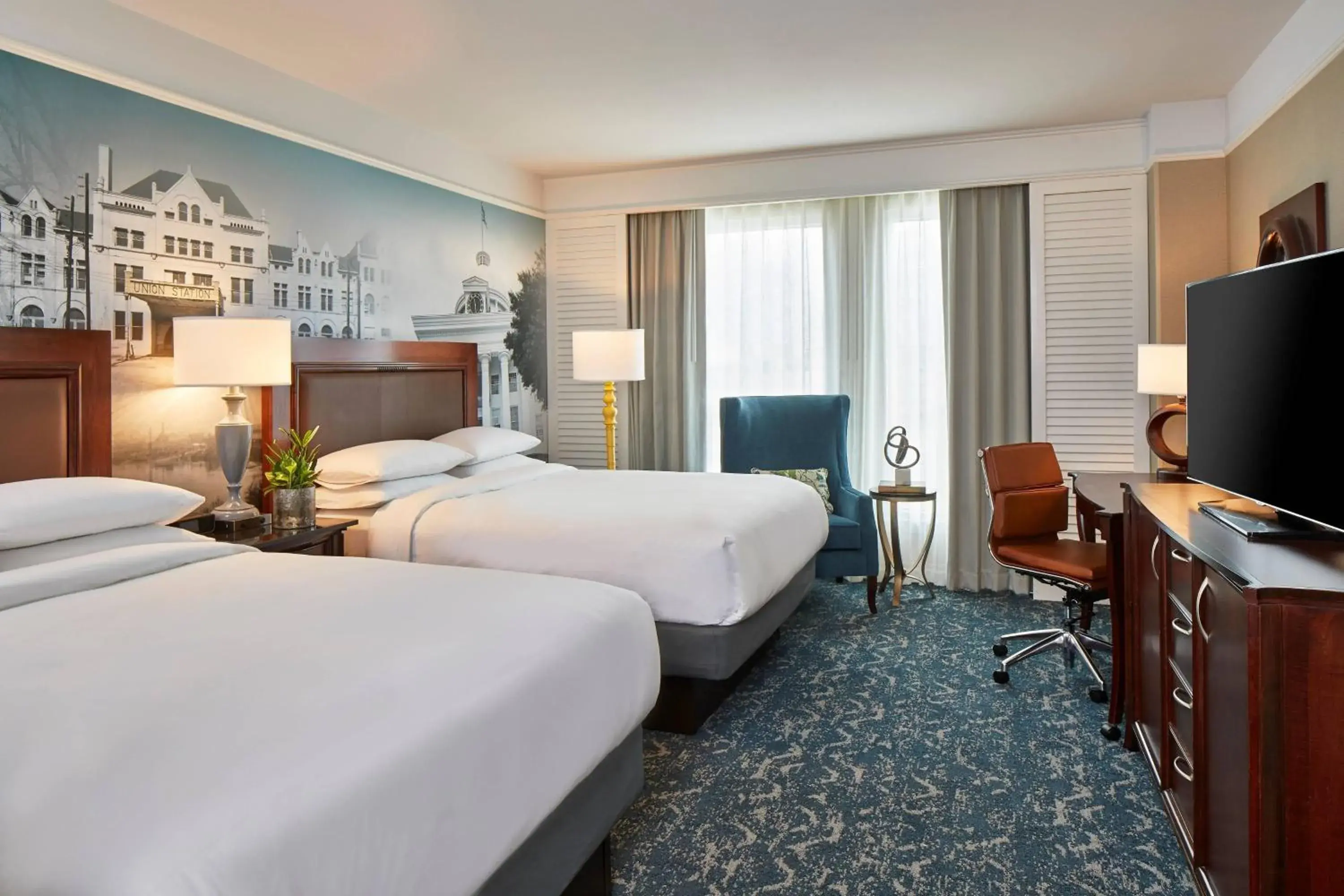 Club Double Room with Two Queen Beds, Top Floor in Renaissance Montgomery Hotel & Spa at the Convention Center Club Double Room with Two Queen Beds, Top Floor in Renaissance Montgomery Hotel & Spa at the Convention Center