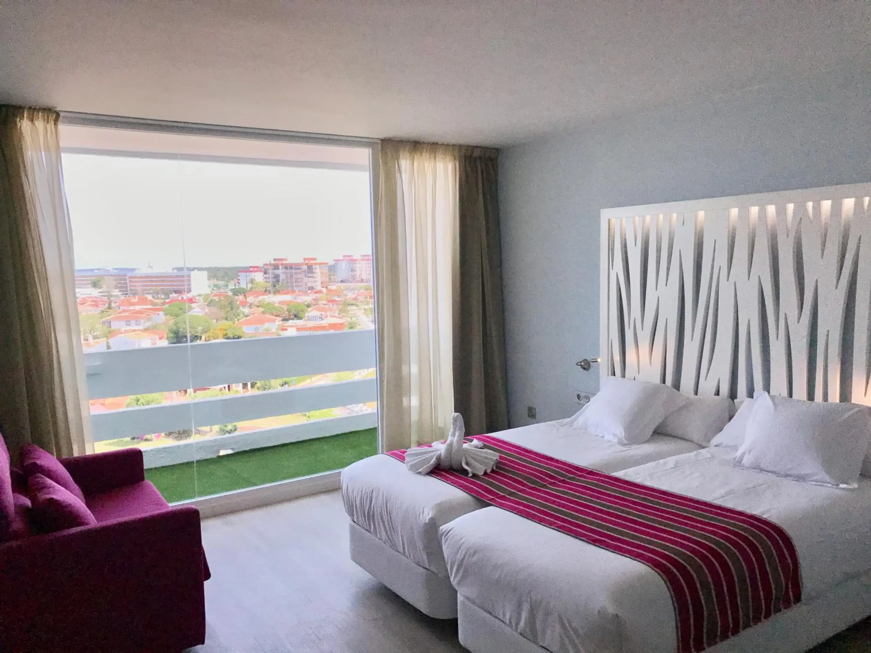 Deluxe Twin Room in Hotel Flamero Deluxe Twin Room in Hotel Flamero