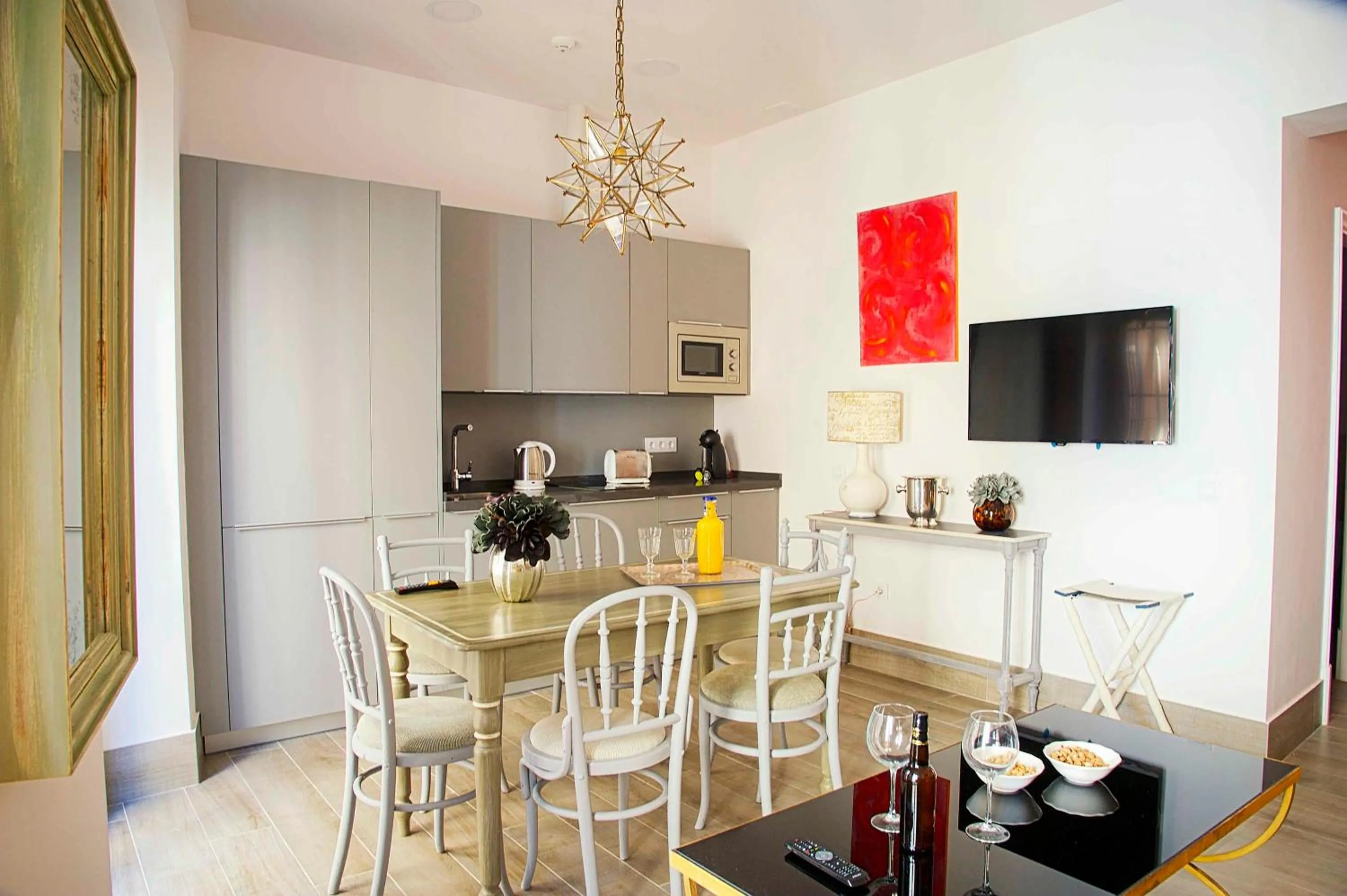 Living room in Overland Suites Catedral