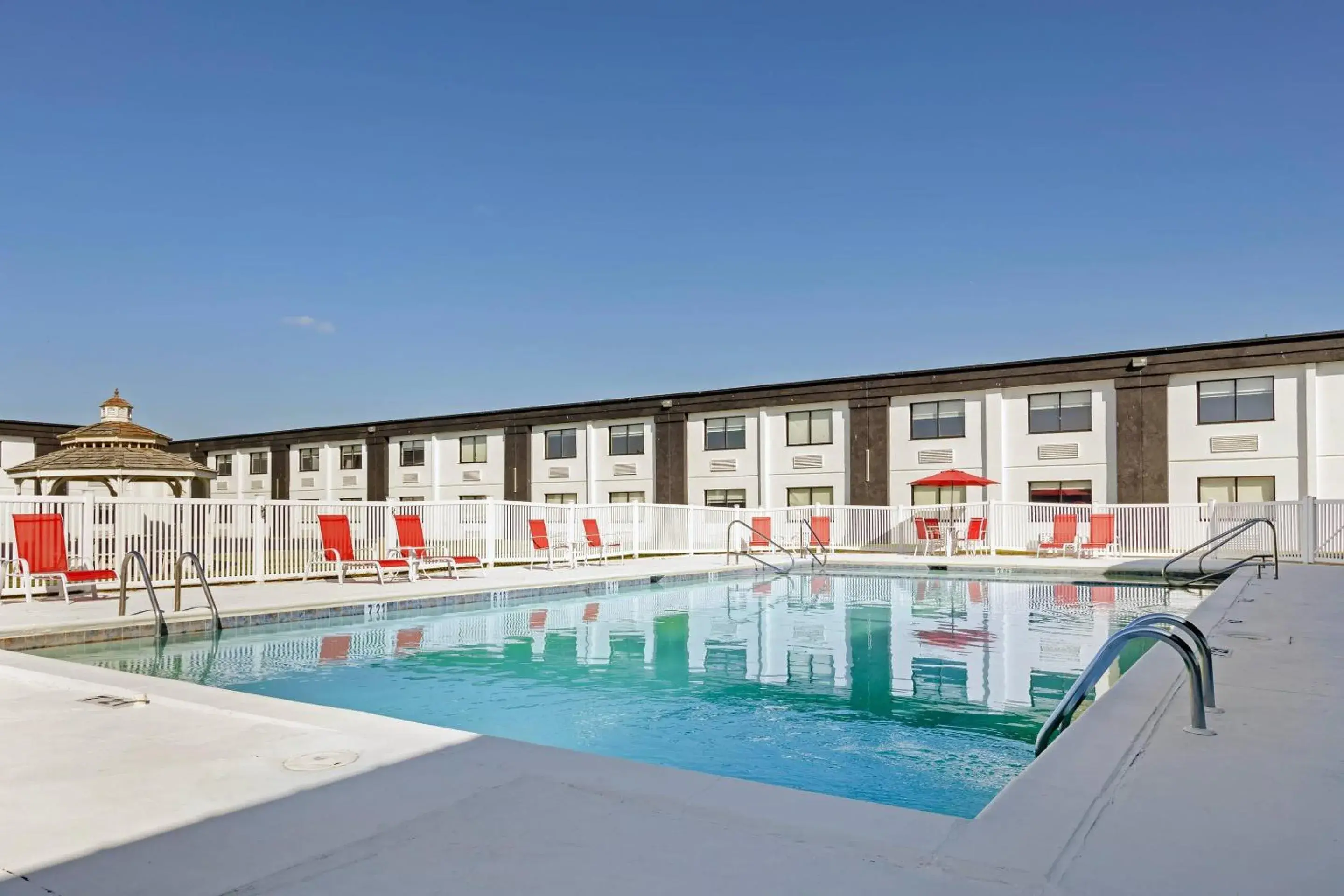 Swimming pool in The Lux Hotel & Conference Center, an Ascend Collection Hotel Swimming pool in The Lux Hotel & Conference Center, an Ascend Collection Hotel
