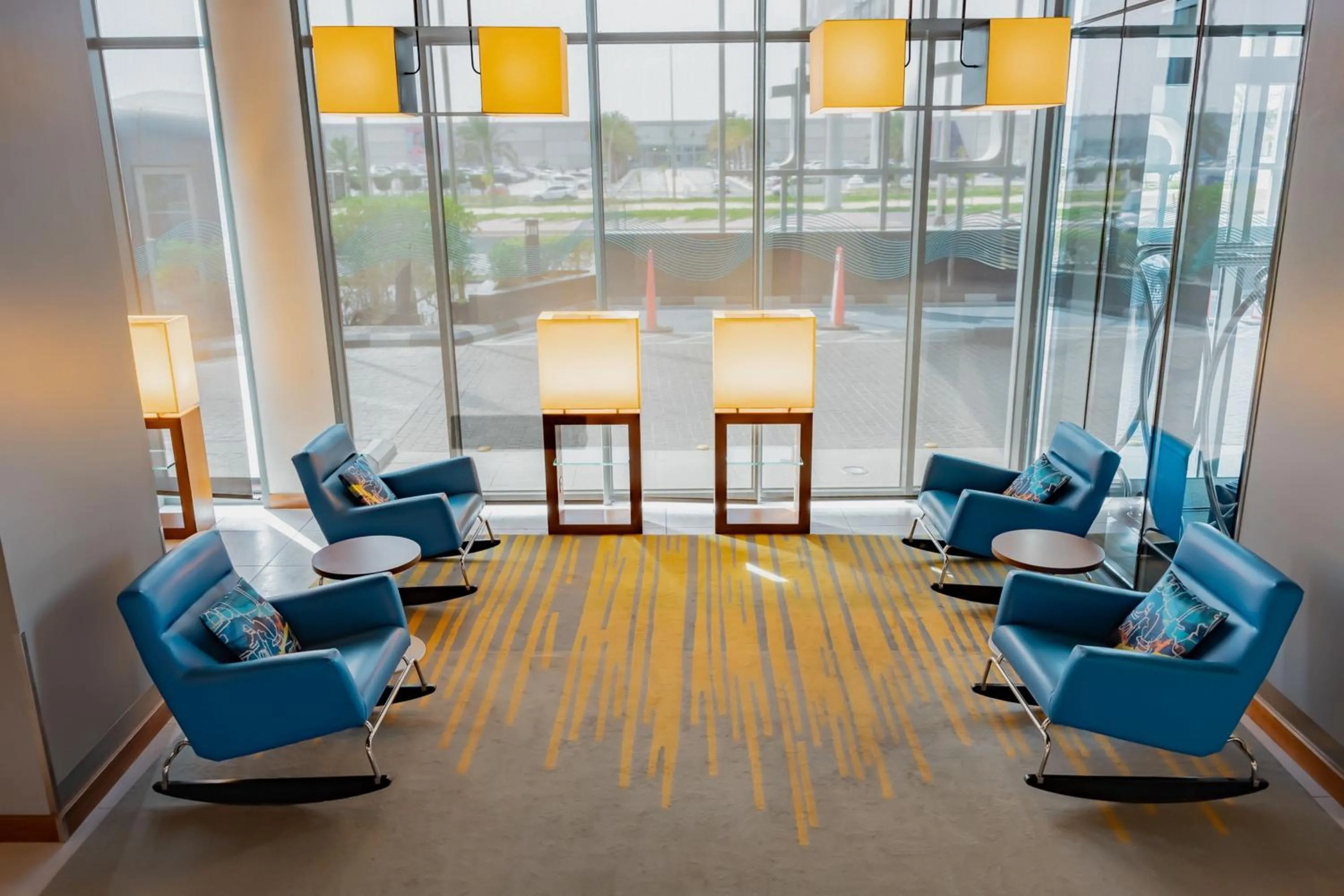 Lobby or reception in Aloft Dhahran Hotel